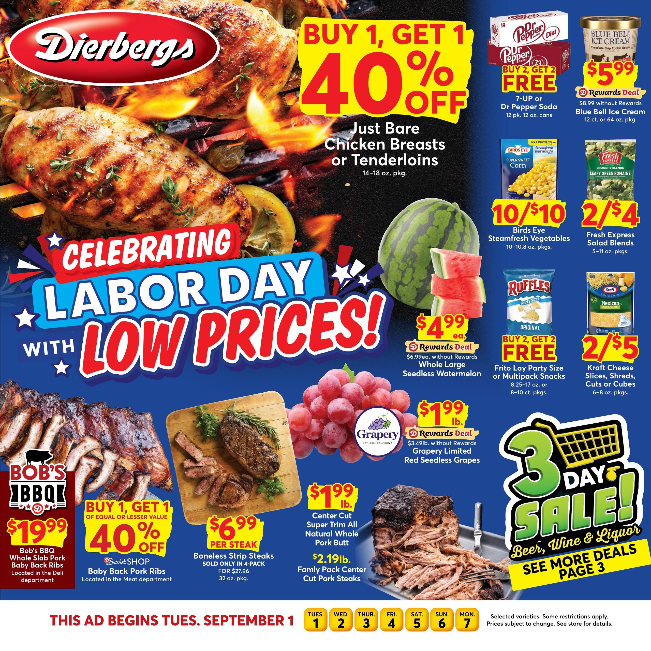 Dierbergs (Elsah Area, IL) Weekly Ad September 1 - 7, 2026