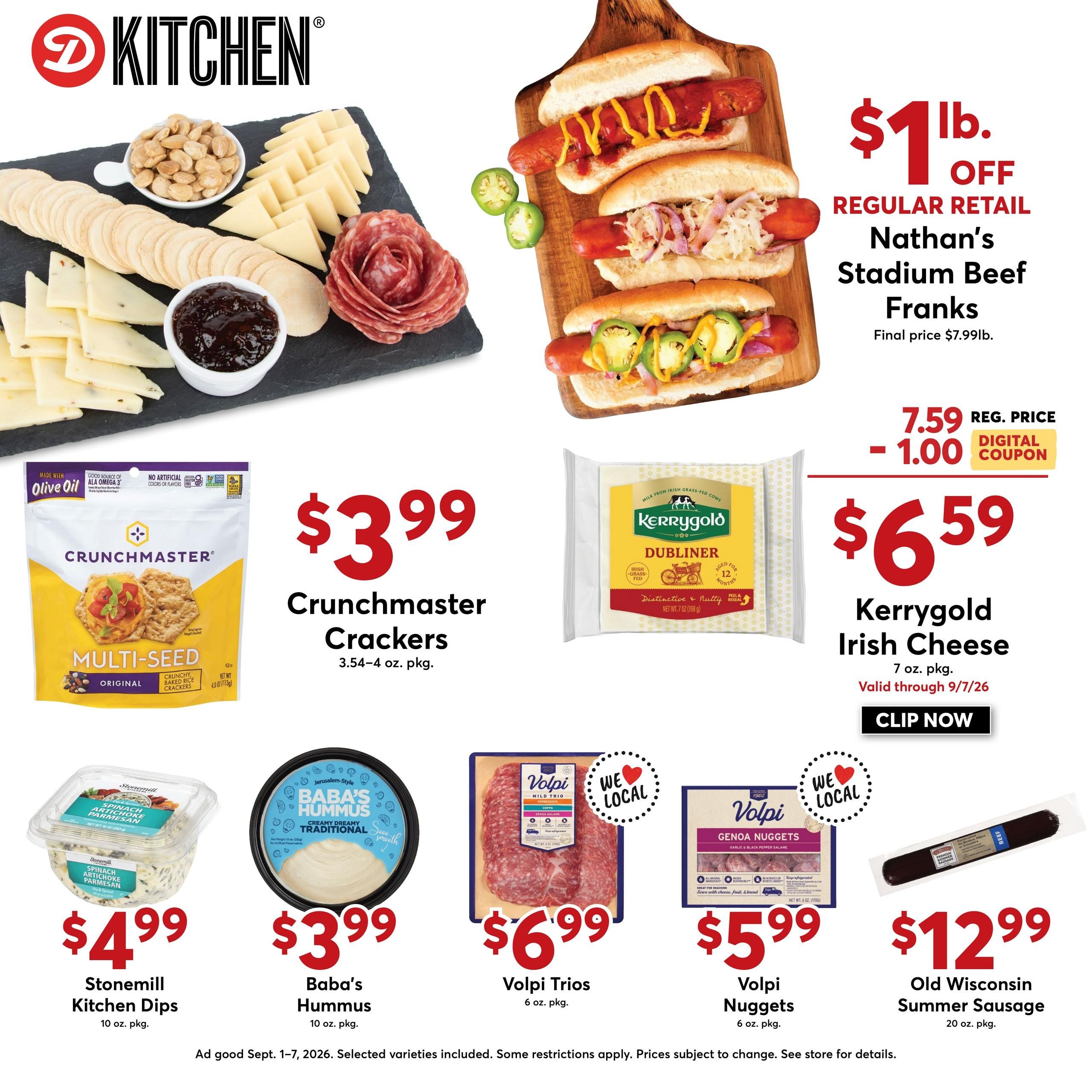 Dierbergs (Elsah Area, IL) Weekly Ad September 1 - 7, 2026