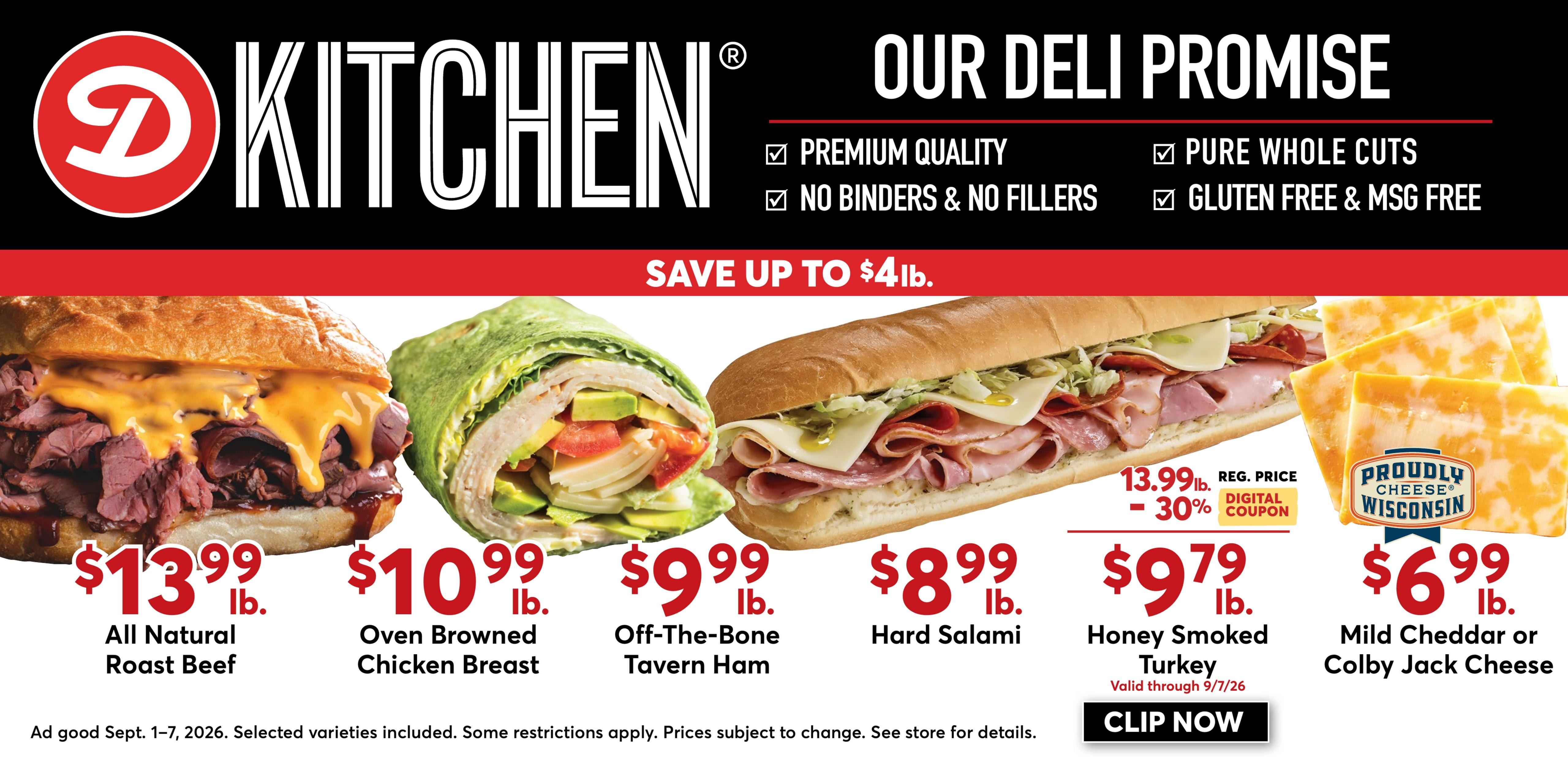 Dierbergs (Elsah Area, IL) Weekly Ad September 1 - 7, 2026