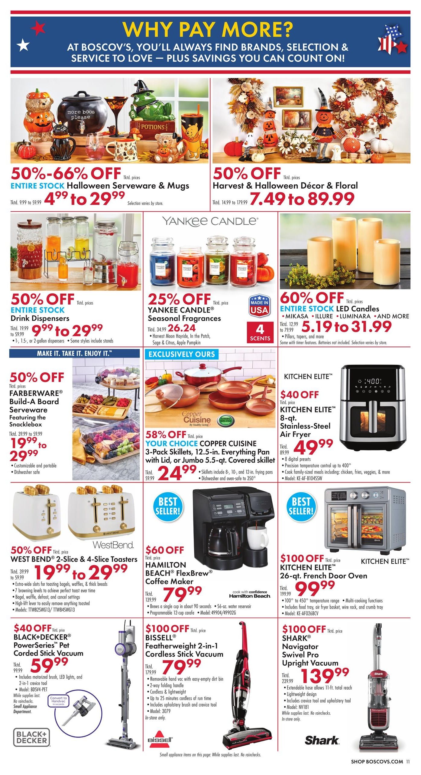 Boscov's Weekly Ad September 3 - 9, 2026