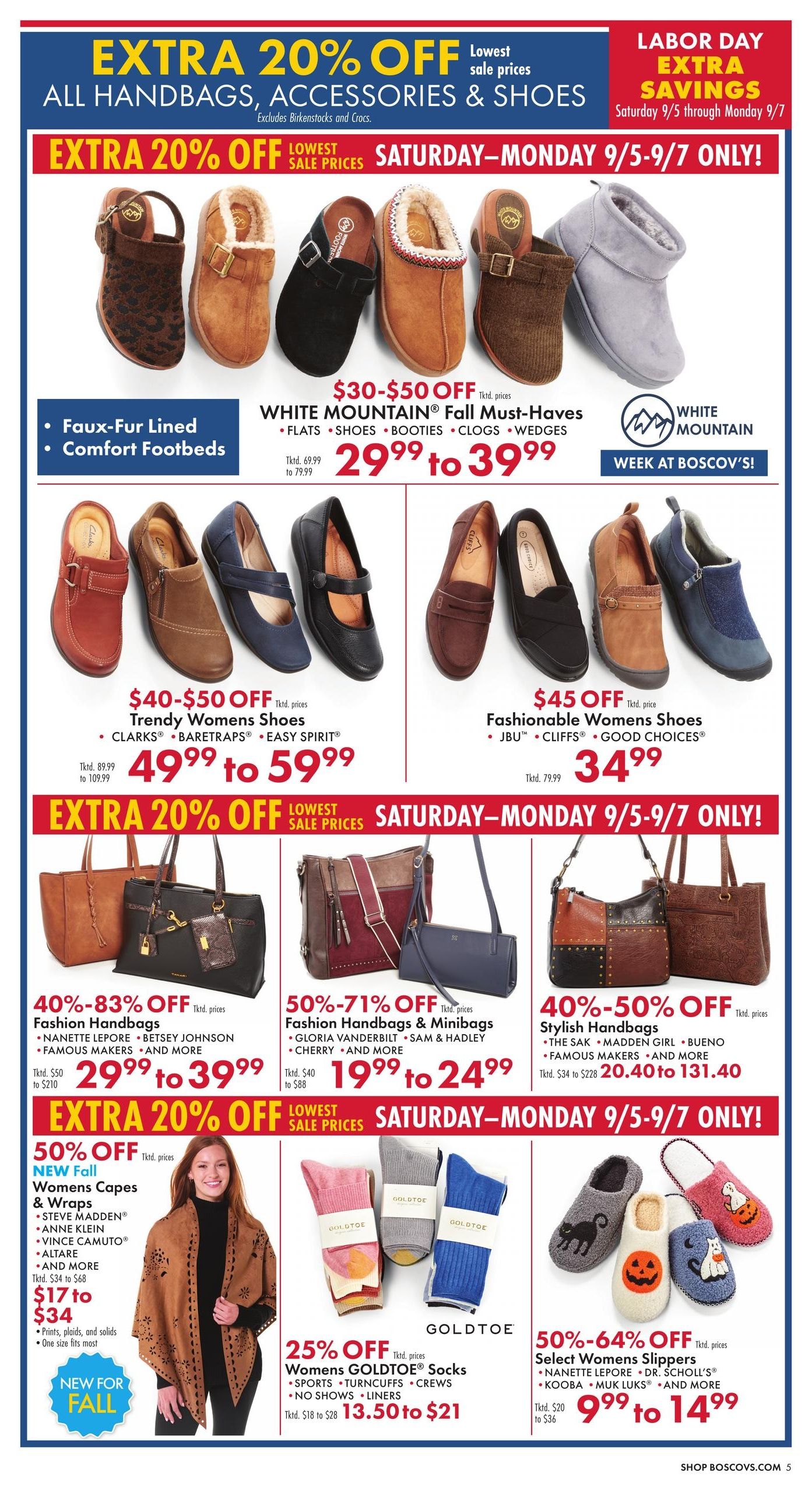 Boscov's Weekly Ad September 3 - 9, 2026