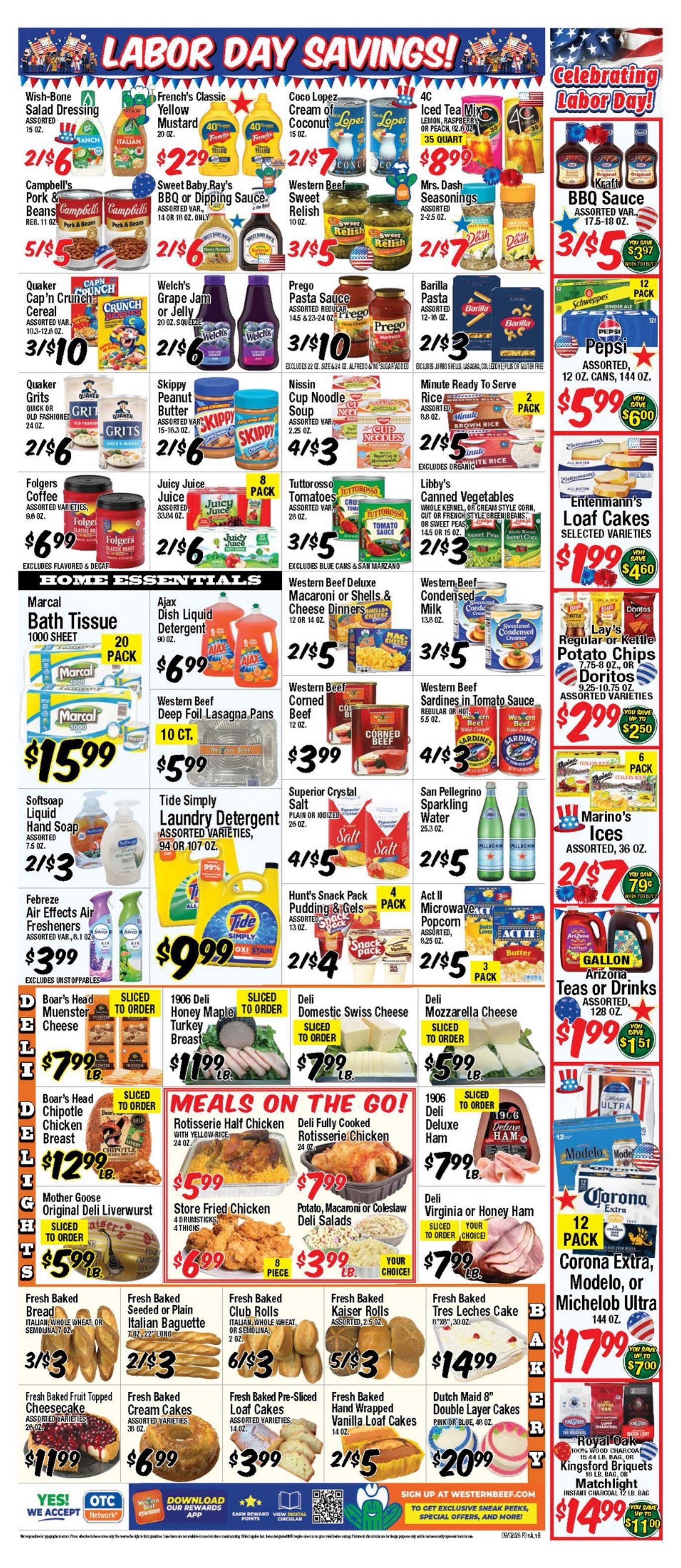 Western Beef (New York) Weekly Ad September 3 - 9, 2026