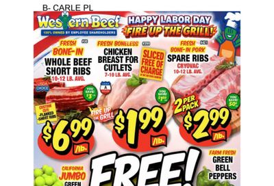 Western Beef (Road Carle Place, NY) Weekly Ad September 3 - 9, 2026