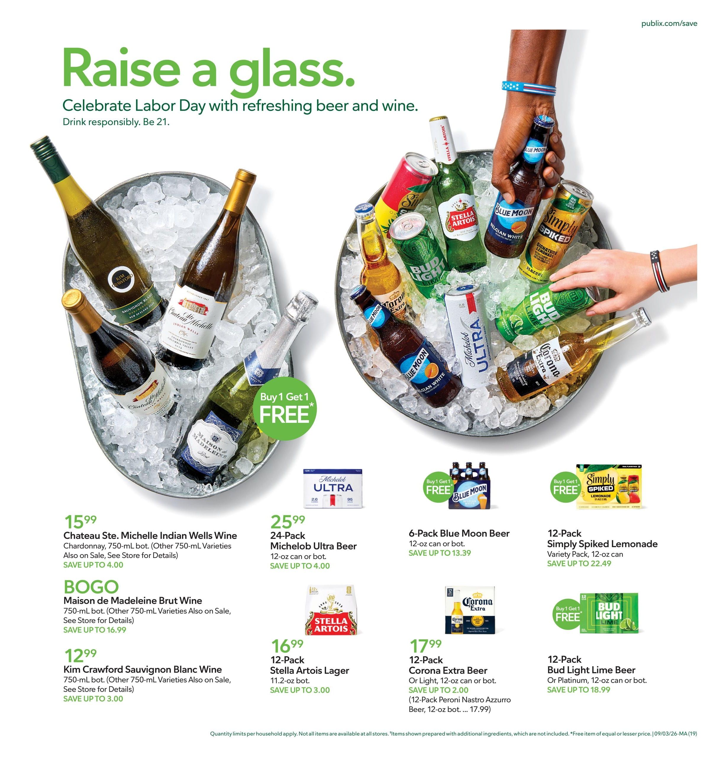 Publix (Boca Raton Area, FL) Weekly Ad September 3 - 9, 2026