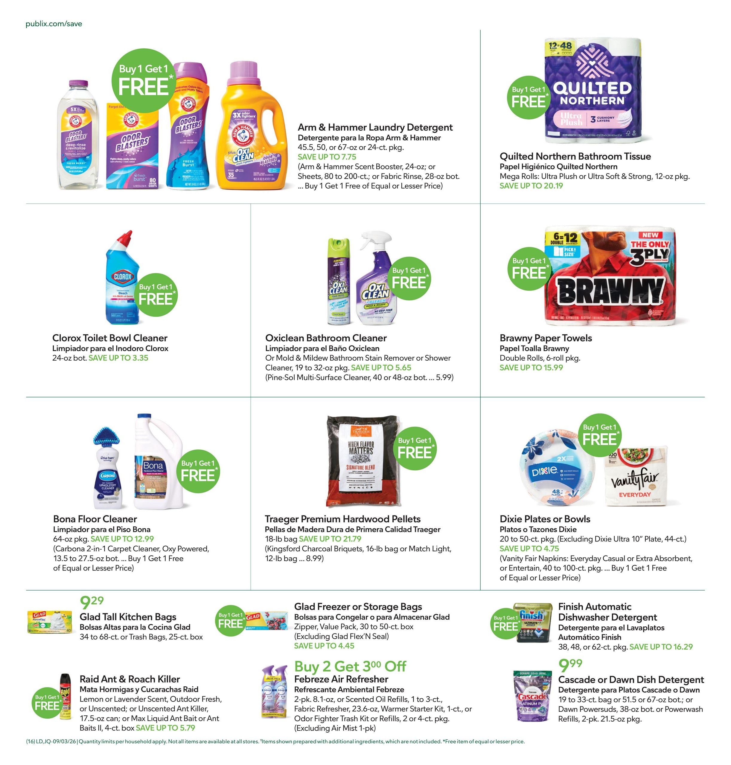 Publix (Cape Coral Area, FL) Anuncio Semanal Español Weekly Ad September 3 - 9, 2026