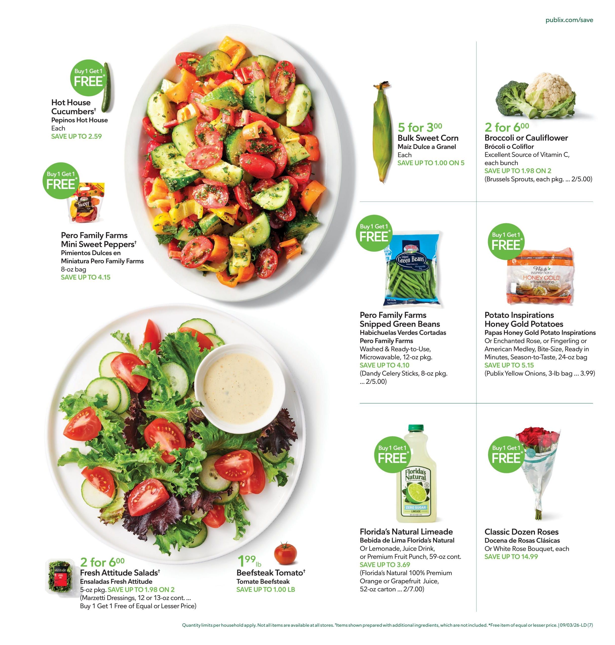 Publix (Cape Coral Area, FL) Anuncio Semanal Español Weekly Ad September 3 - 9, 2026