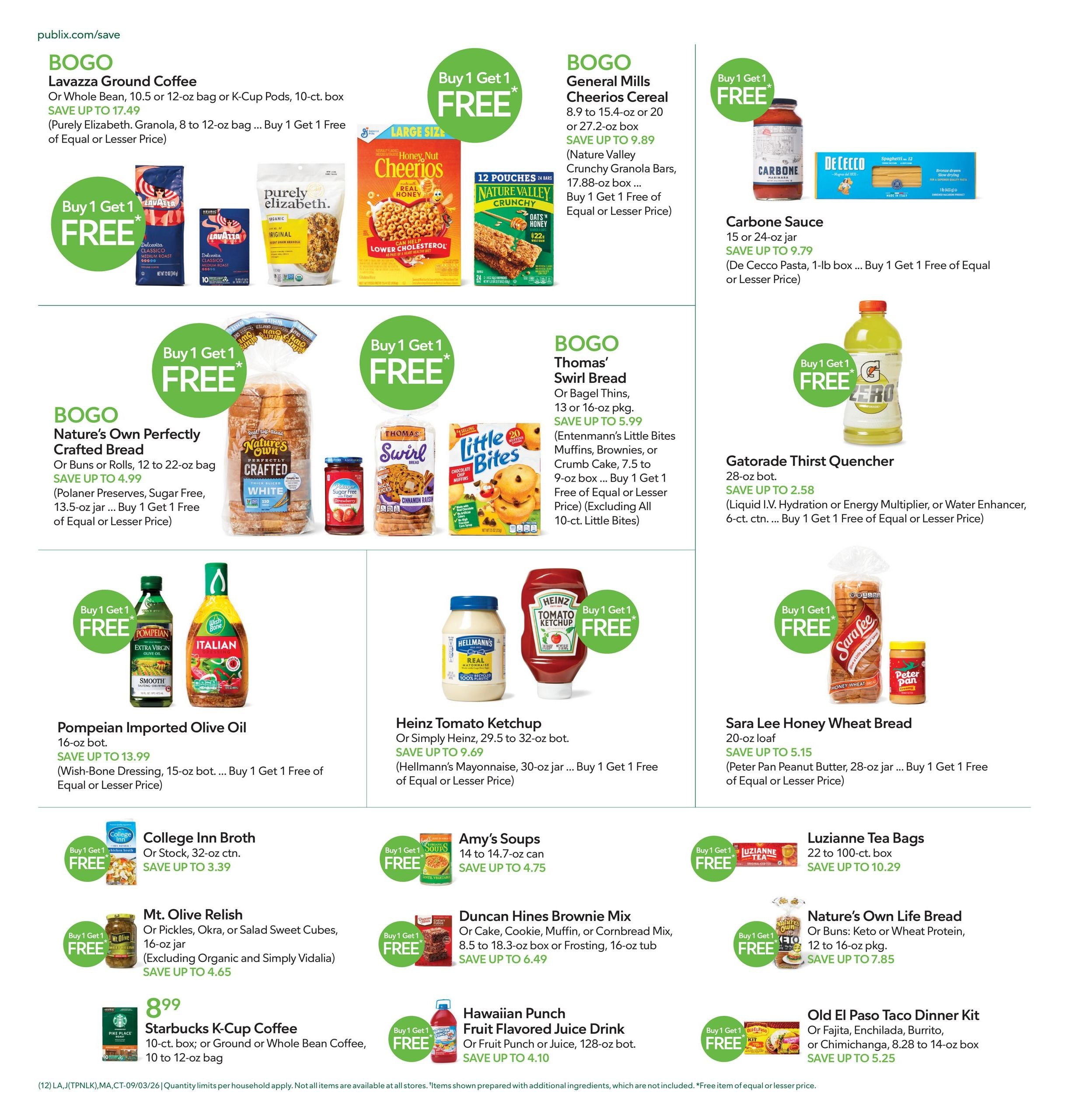 Publix (Cape Coral Area, FL) Weekly Ad September 3 - 9, 2026
