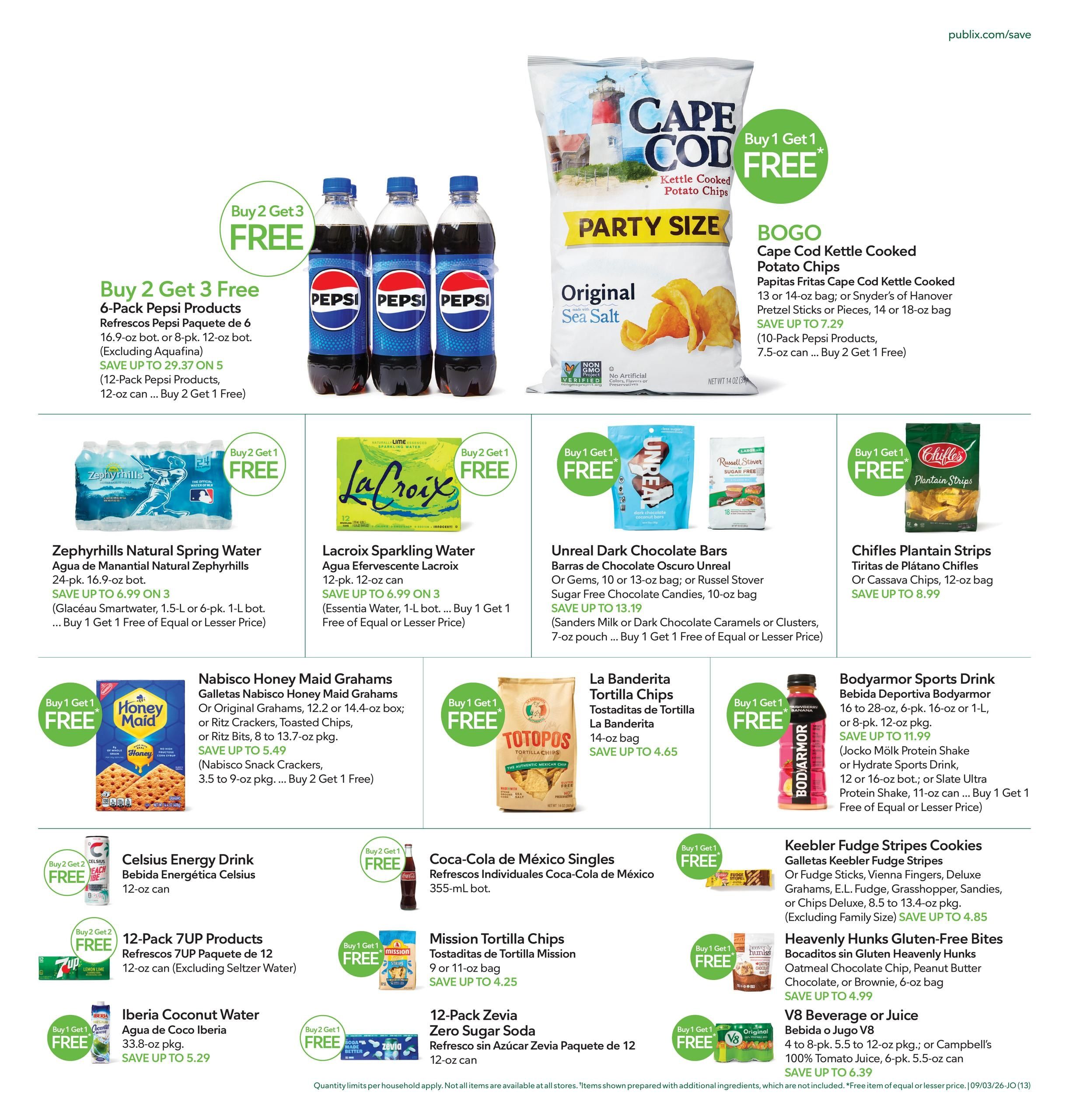 Publix (Altamonte Springs Area, FL) Anuncio Semanal Español Weekly Ad September 3 - 9, 2026