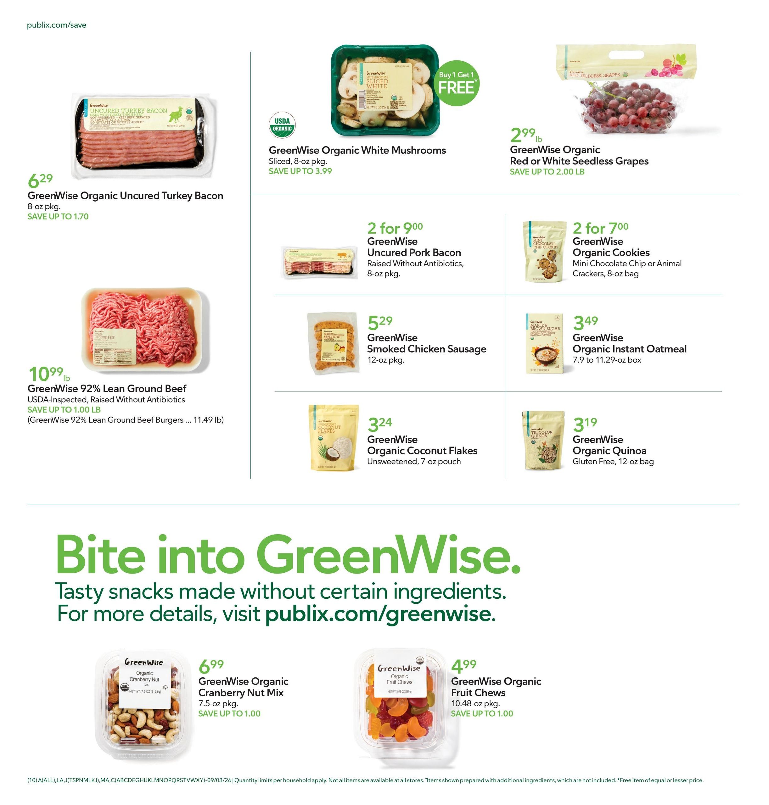 Publix (Altamonte Springs Area, FL) Weekly Ad September 3 - 9, 2026