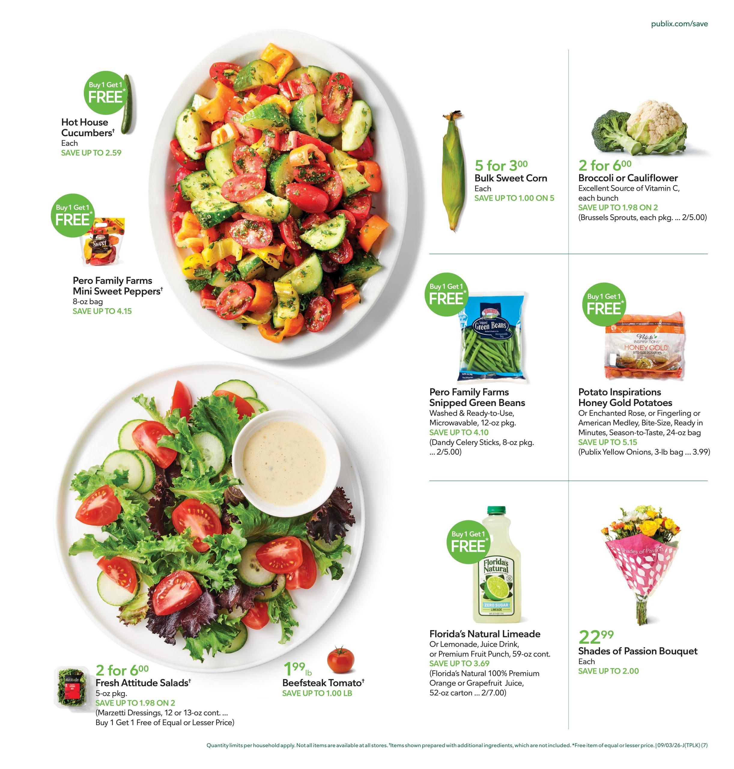 Publix (Altamonte Springs Area, FL) Weekly Ad September 3 - 9, 2026