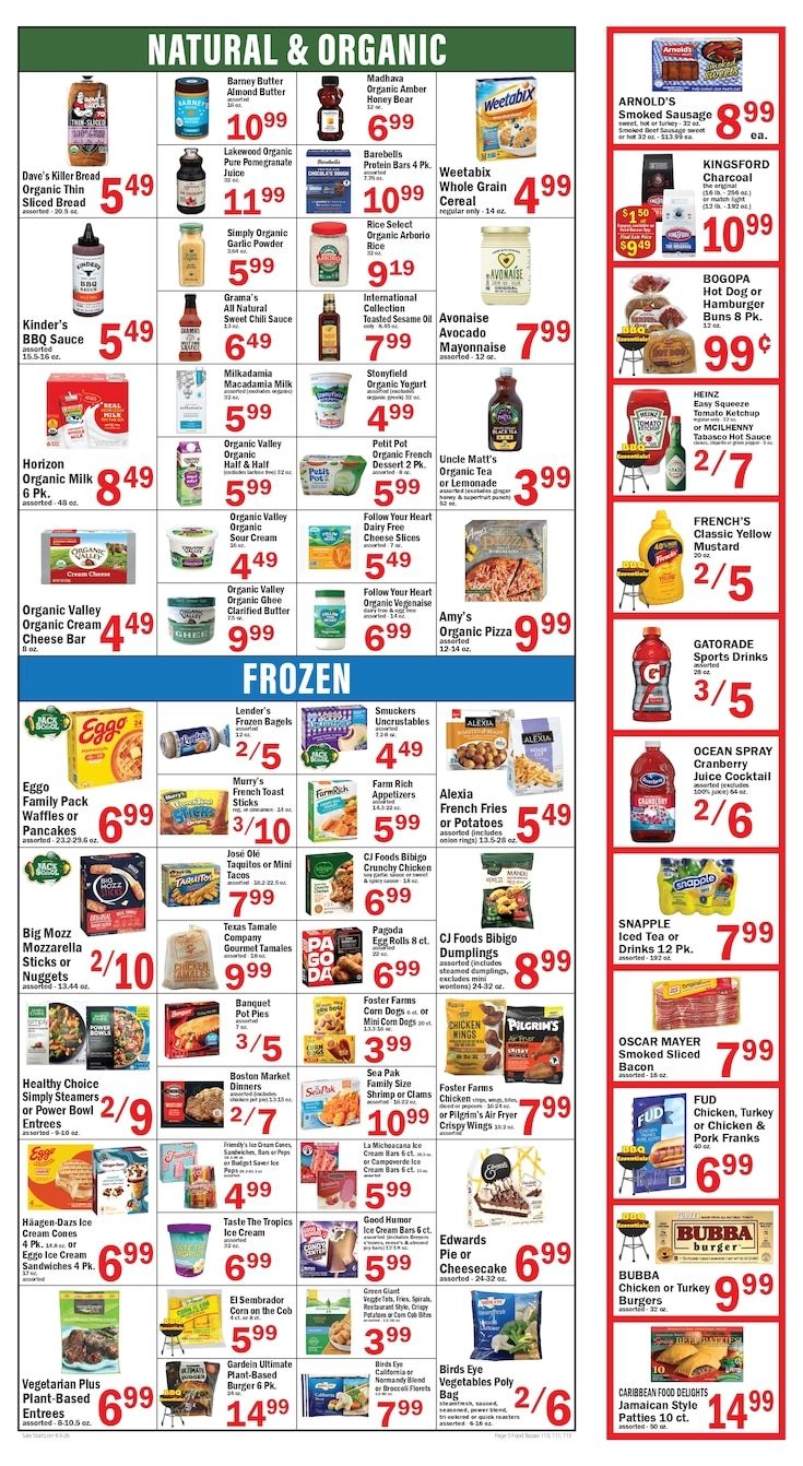 Food Bazaar (Hempstead, NY) Weekly Ad September 3 - 9, 2026