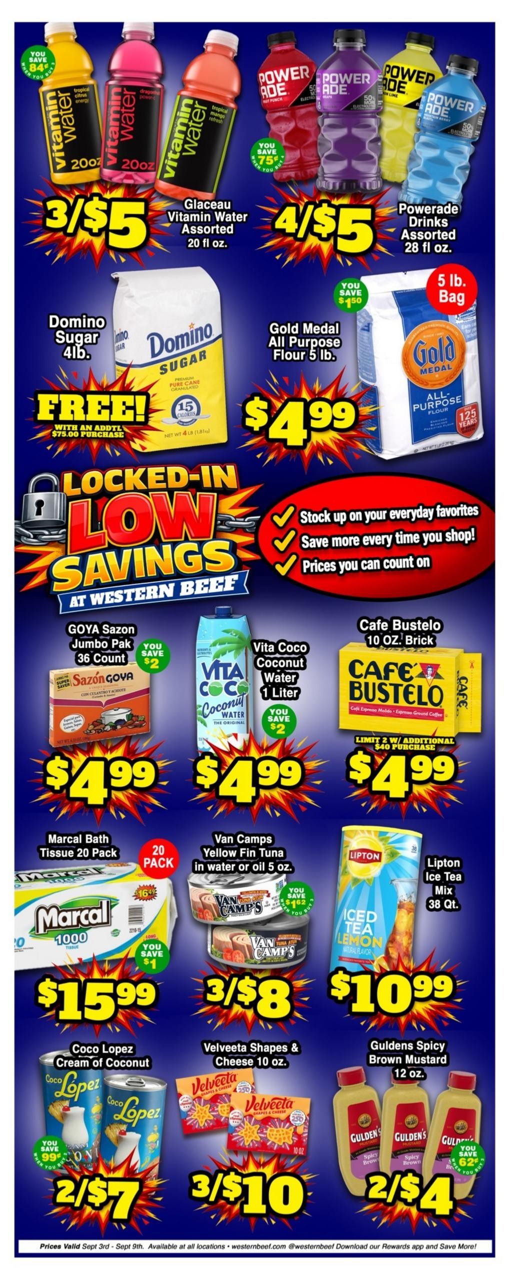Western Beef Weekly Ad September 3 - 9, 2026