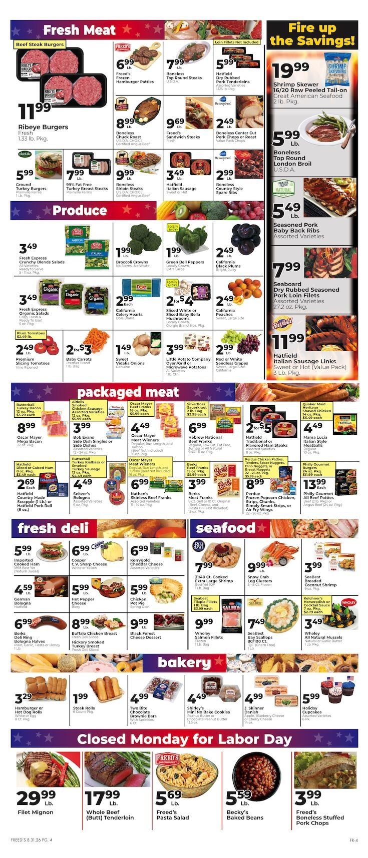 Freed's Market Weekly Ad September 3 - 9, 2026