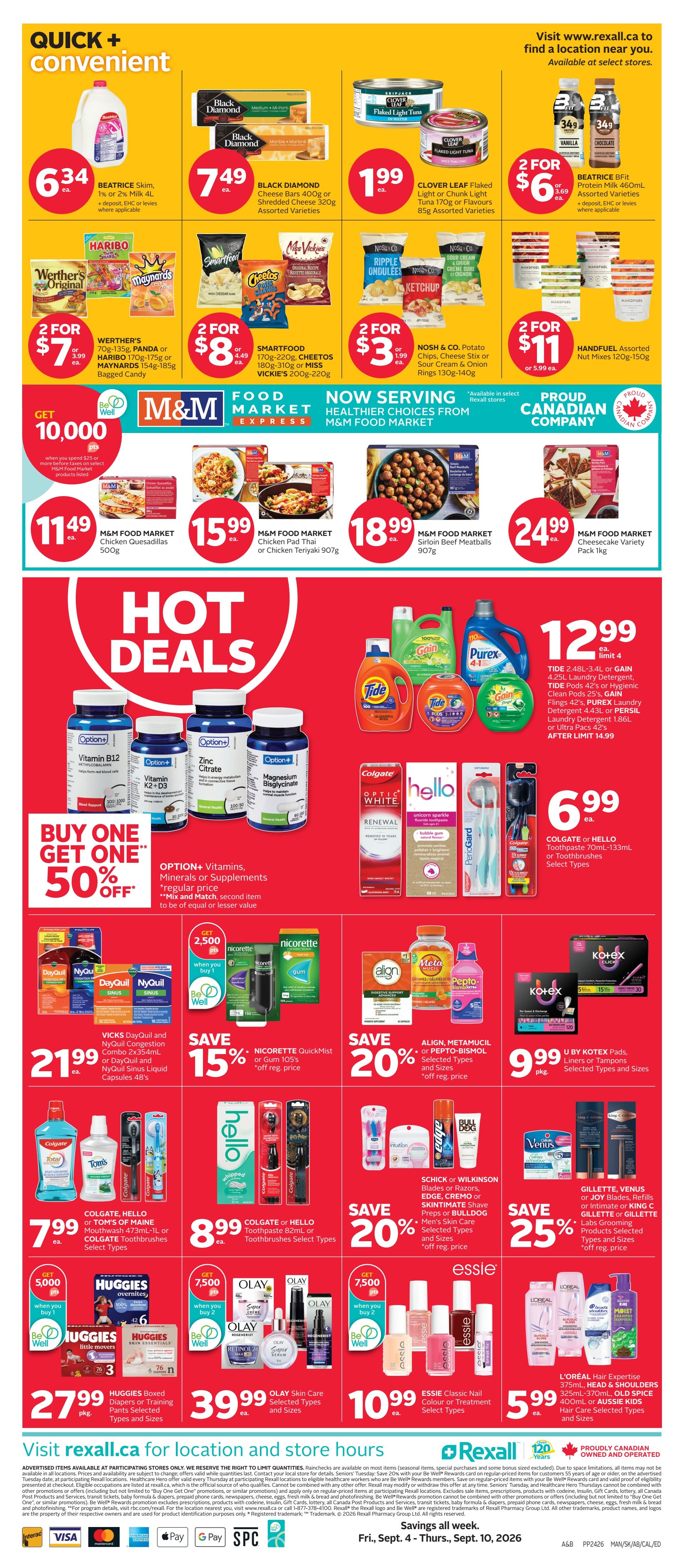 Rexall (MB) Flyer September 4 to 10