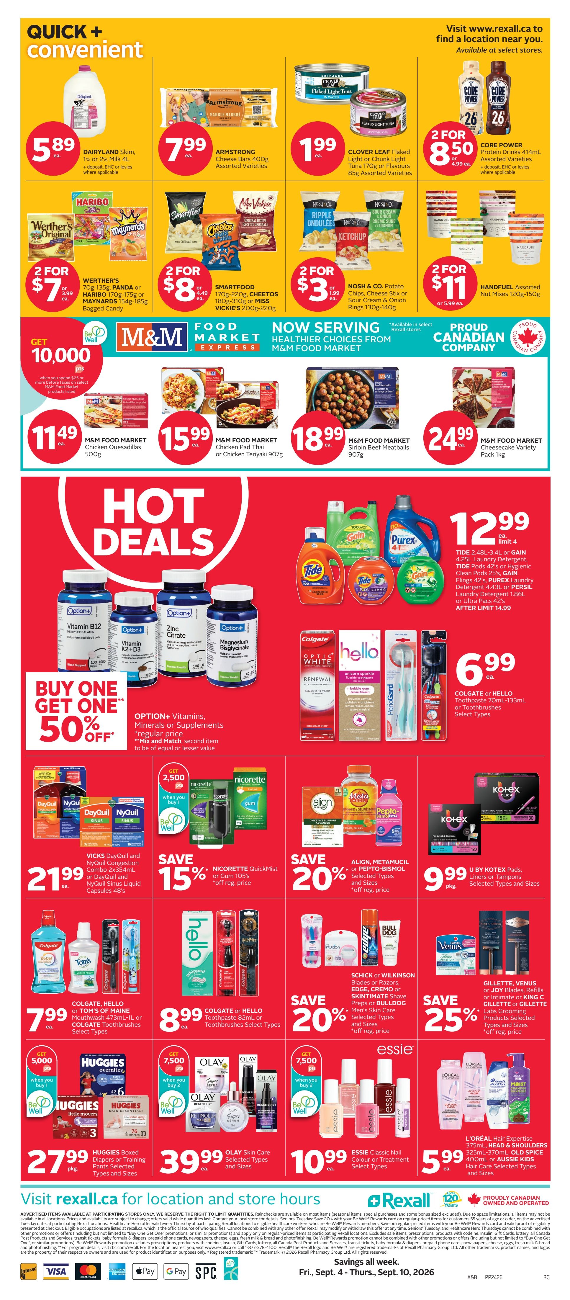 Rexall (BC) Flyer September 4 to 10