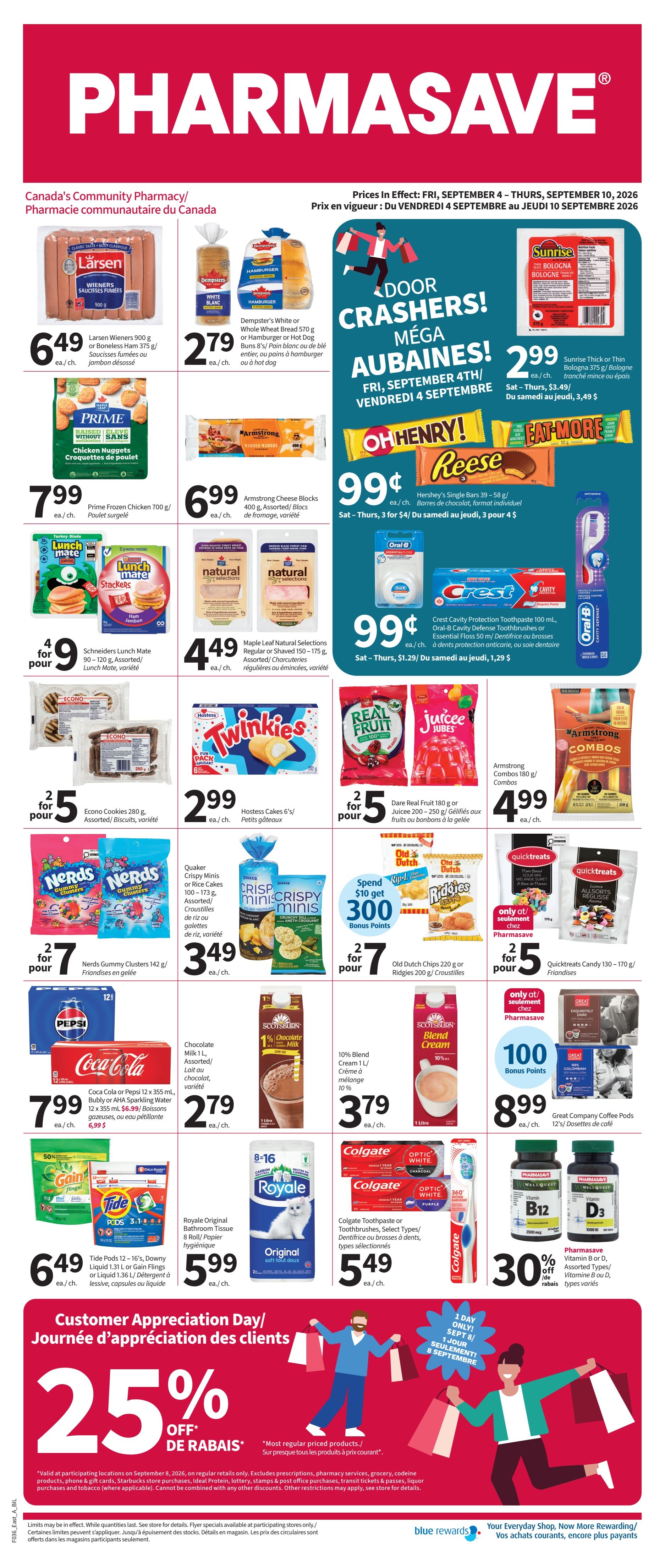 Pharmasave (NB) Flyer September 4 to 10