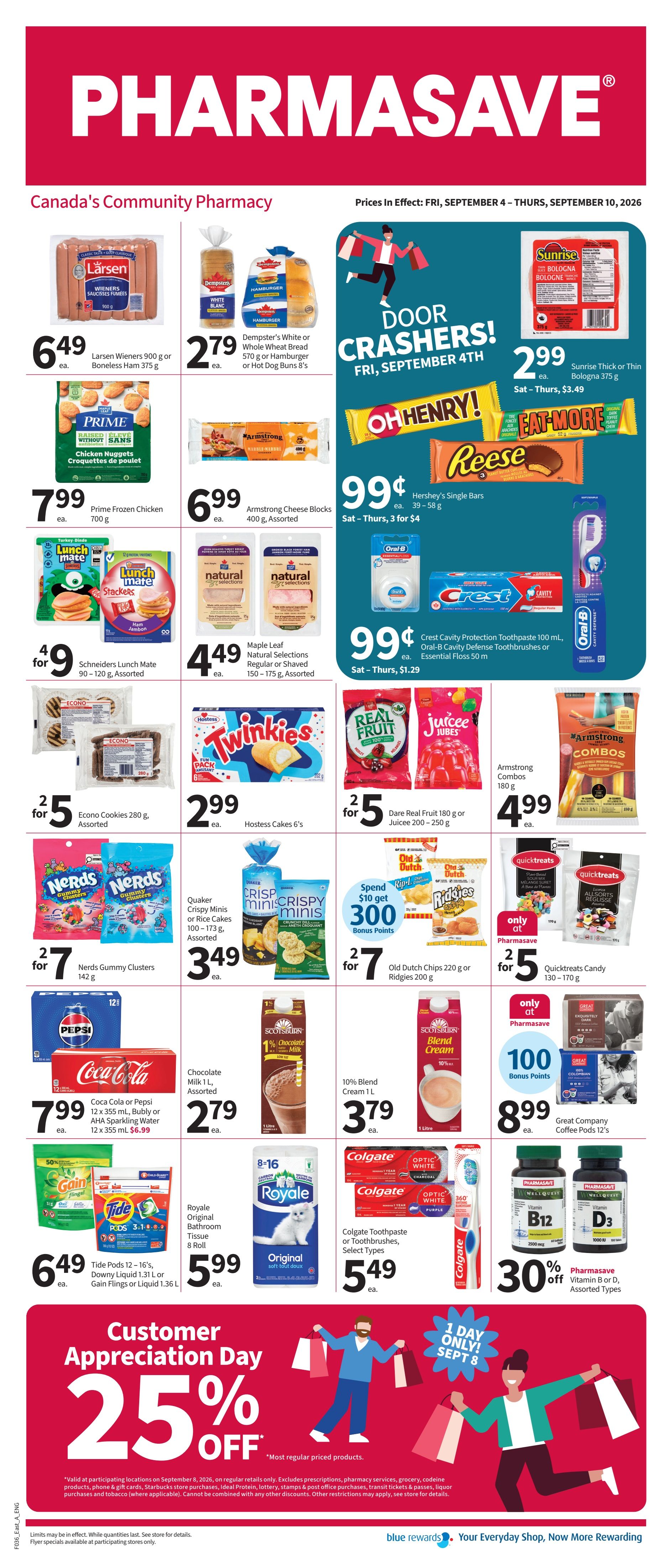 Pharmasave (Atlantic) Flyer September 4 to 10