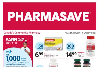 Pharmasave (Atlantic, ON, West) Flyer September 4 to 17