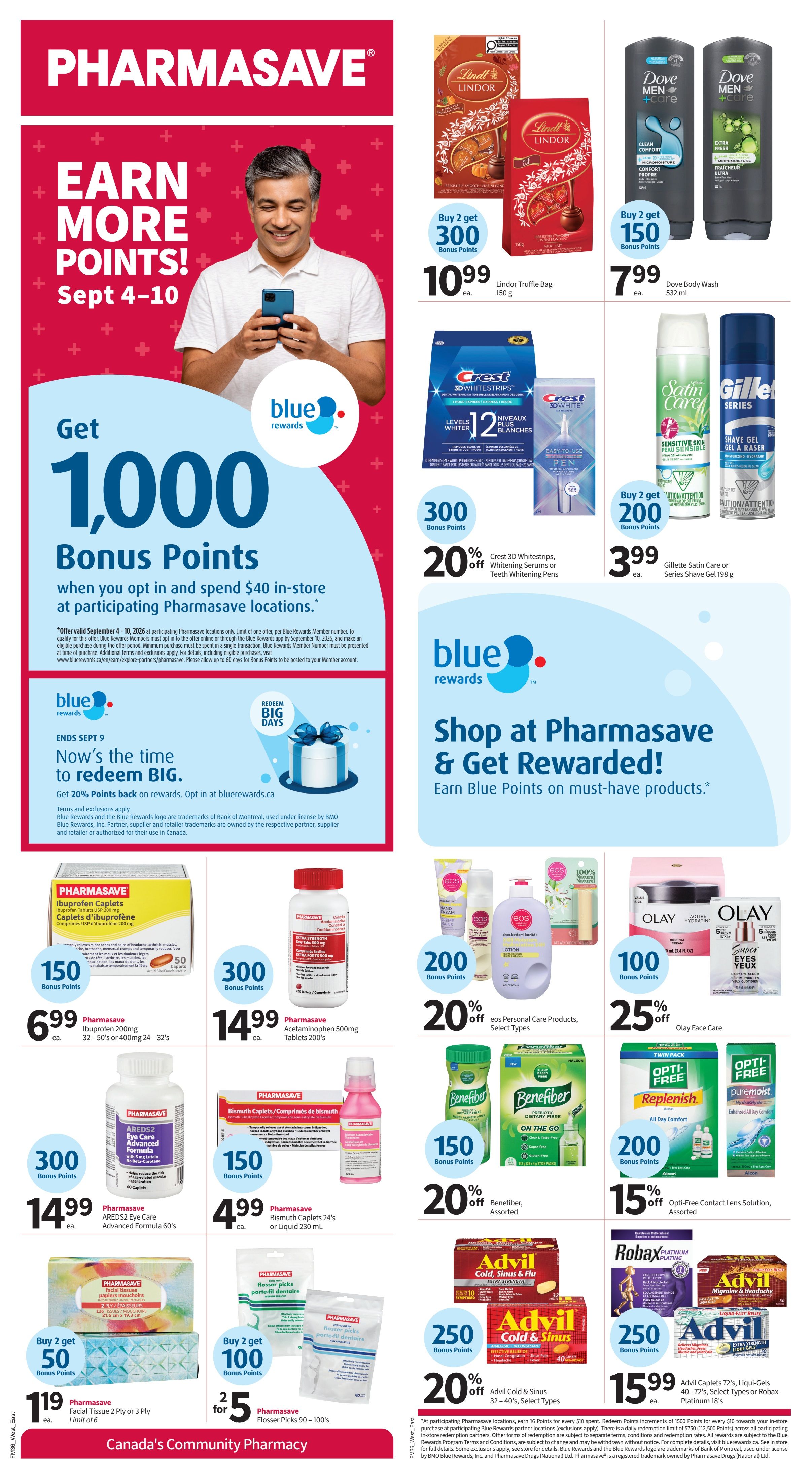 Pharmasave (ON & West) Flyer September 4 to 17
