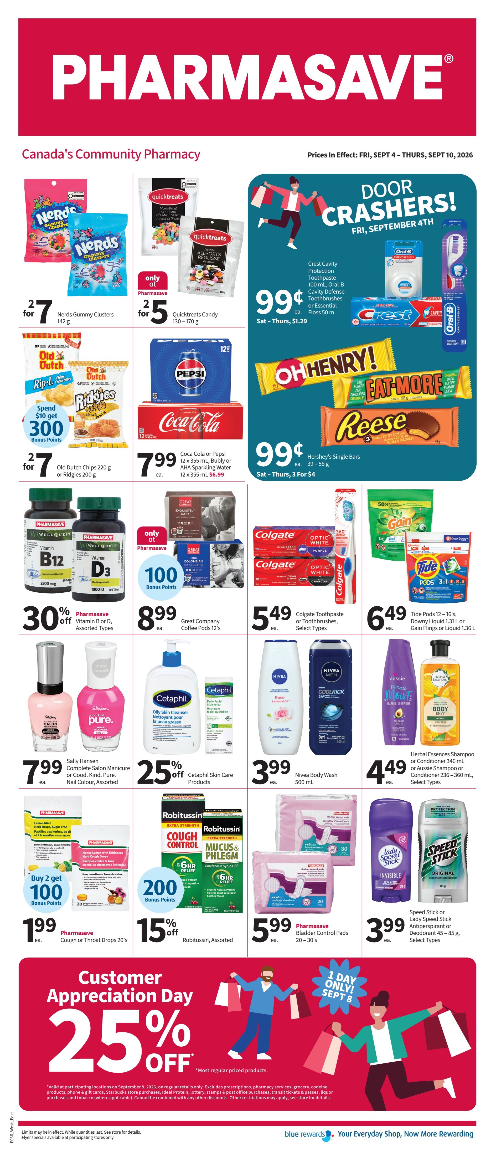 Pharmasave (ON & West) Flyer September 4 to 10