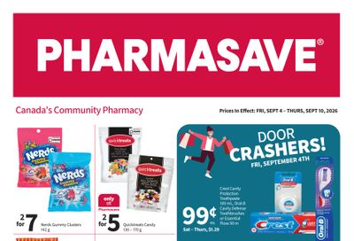 Pharmasave (ON & West) Flyer September 4 to 10