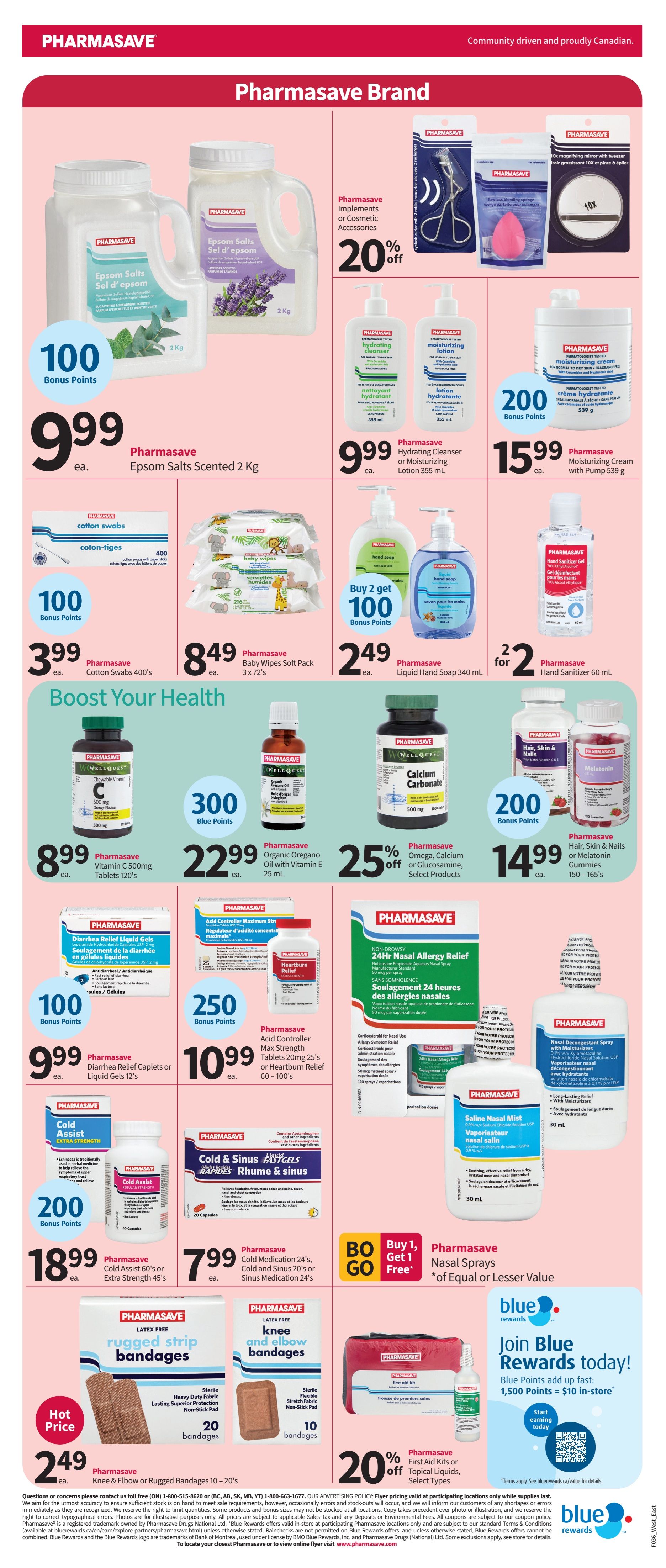 Pharmasave (ON & West) Flyer September 4 to 10
