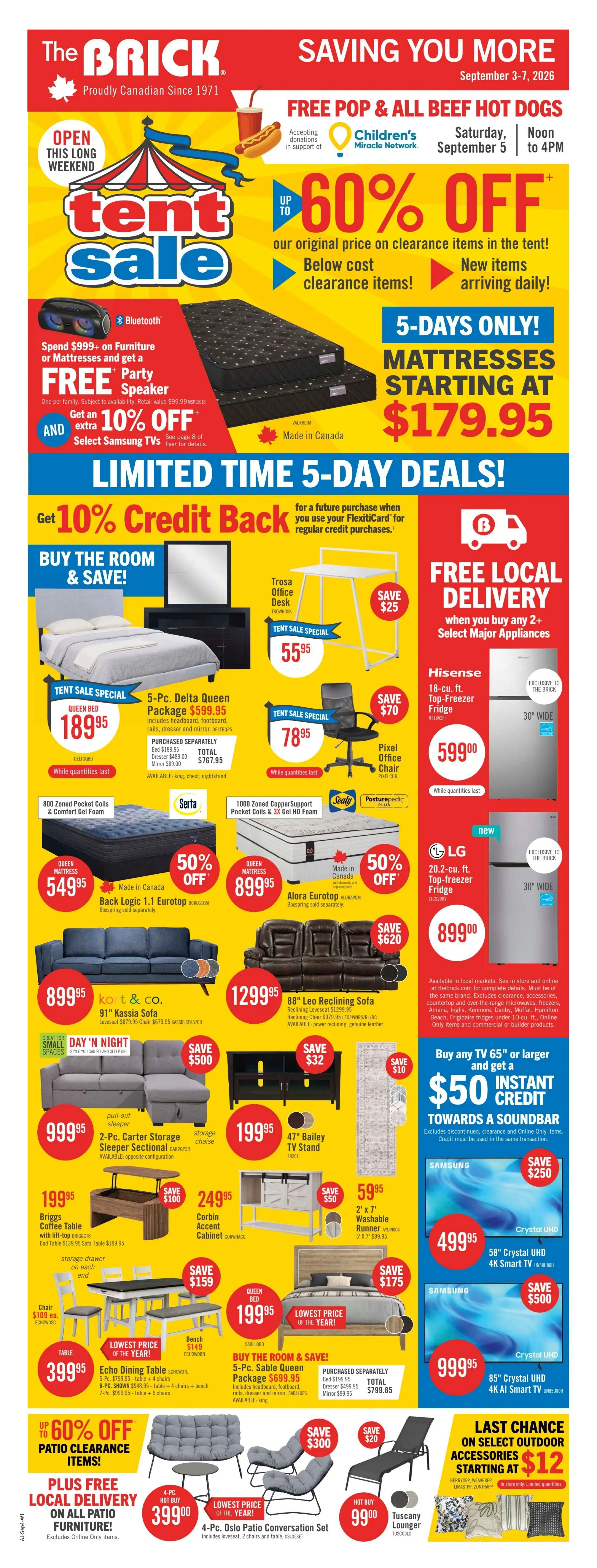 The Brick Flyer September 3 to 17
