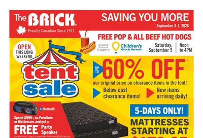 The Brick Flyer September 3 to 17