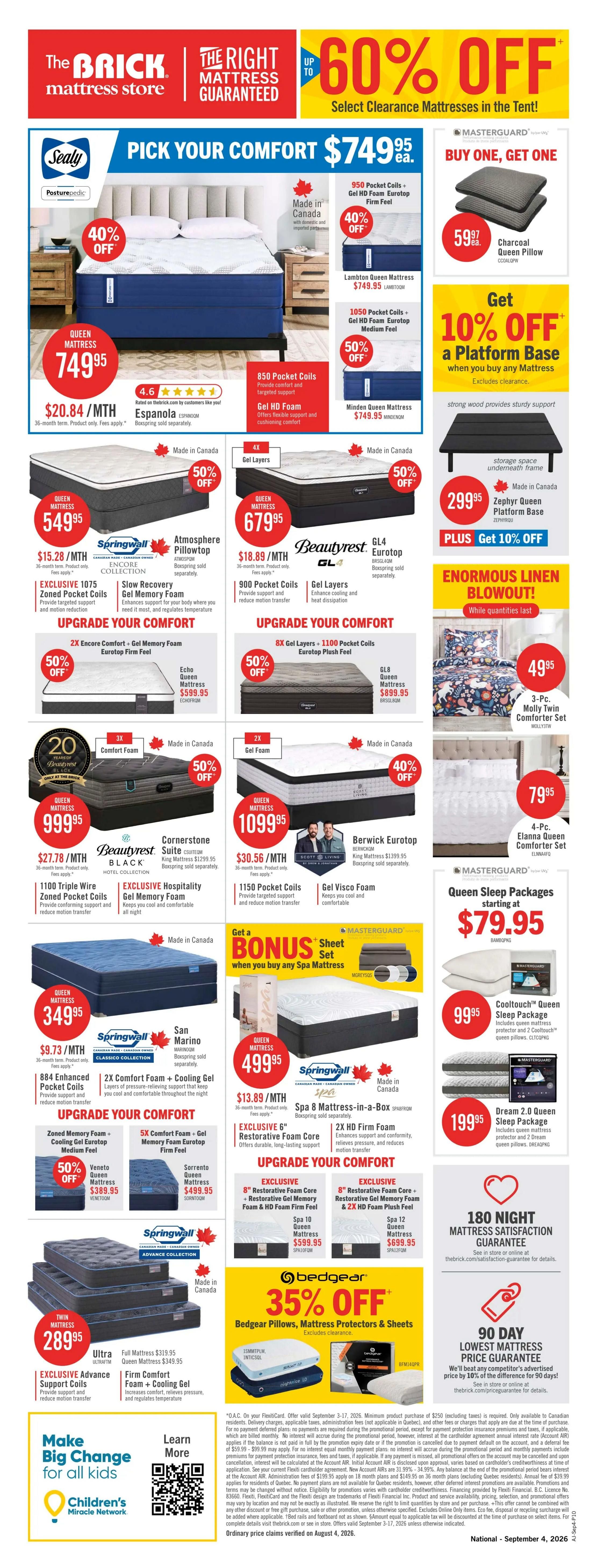 The Brick Flyer September 3 to 17