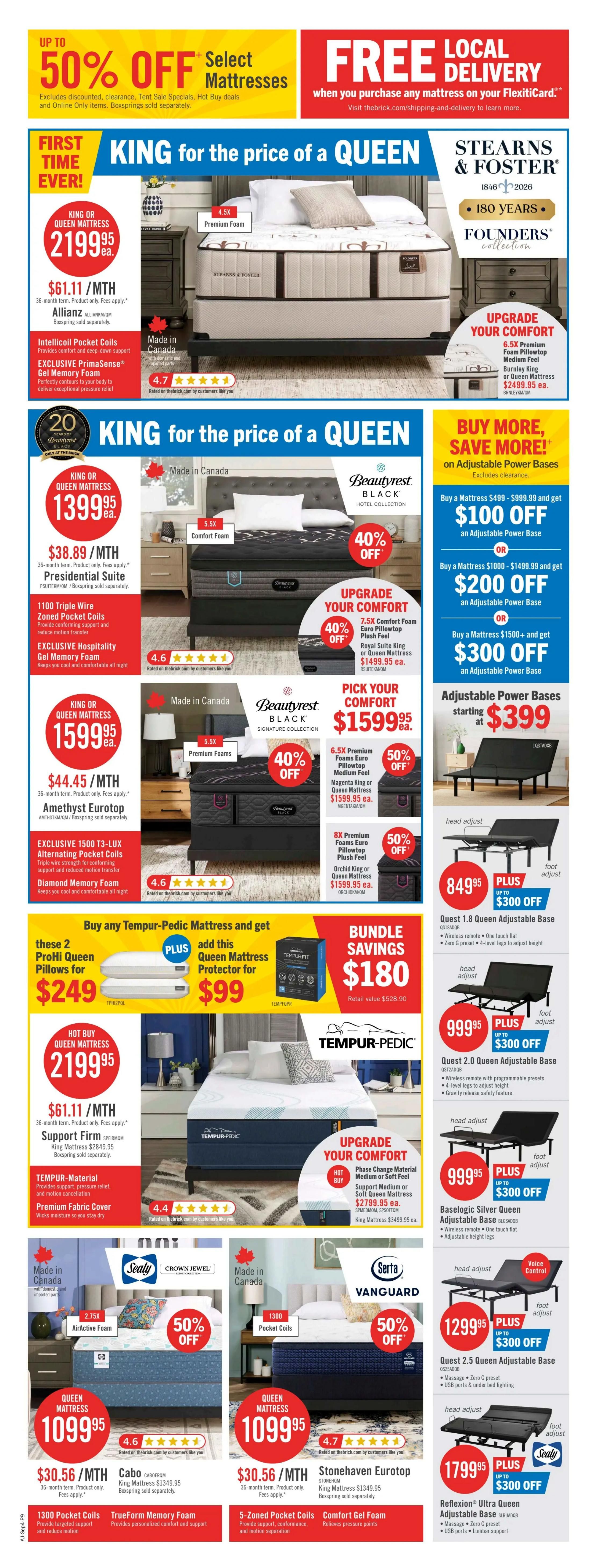 The Brick Flyer September 3 to 17