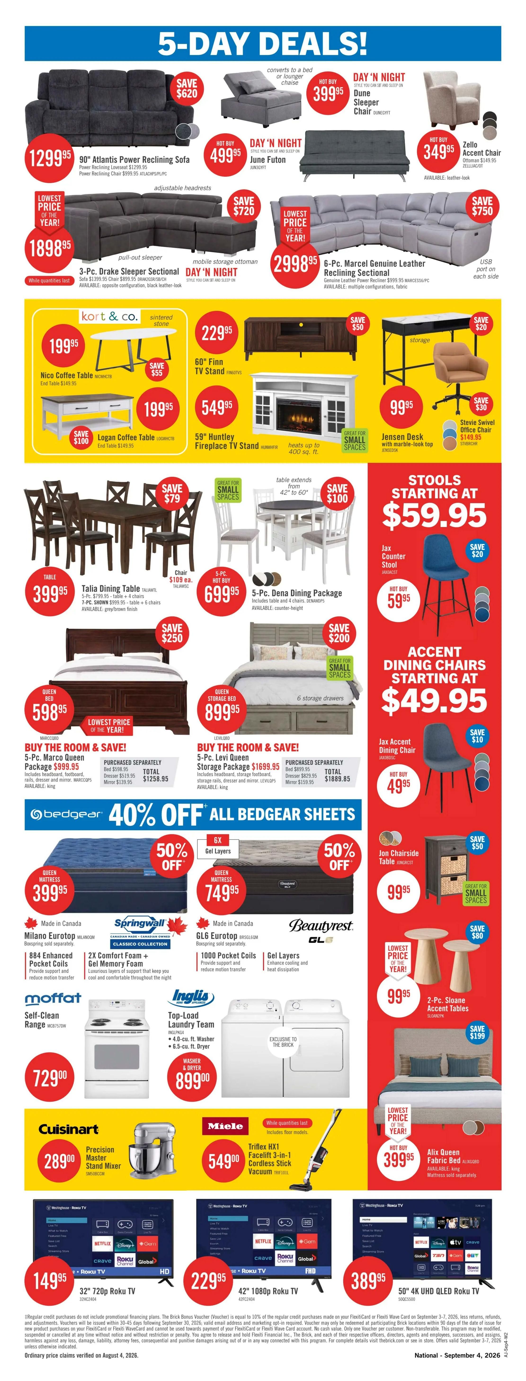 The Brick Flyer September 3 to 17