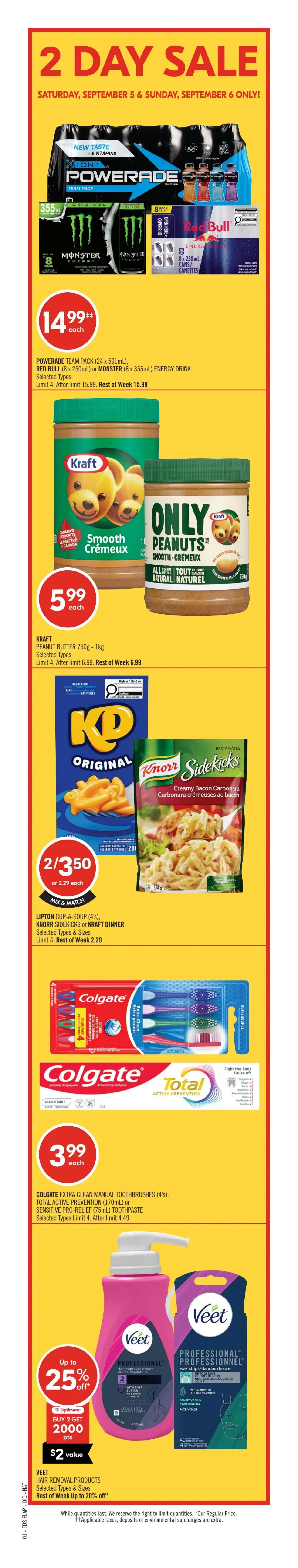Shoppers Drug Mart (ON) Flyer September 5 to 10