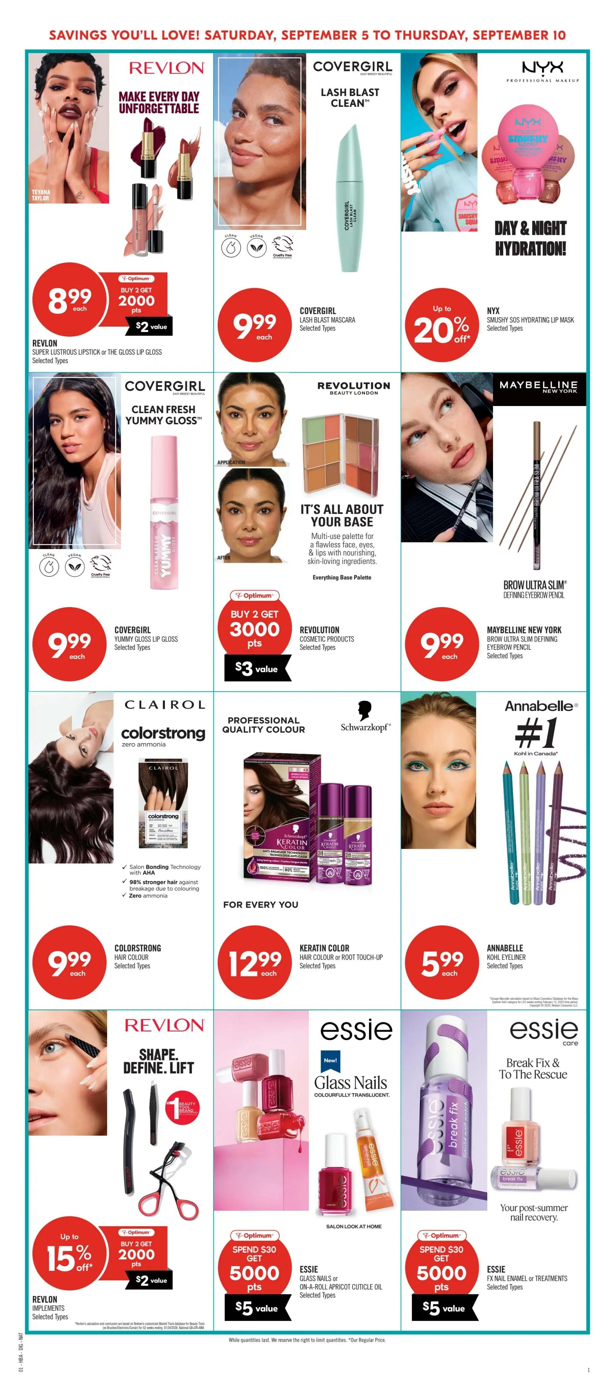 Shoppers Drug Mart (ON) Flyer September 5 to 10