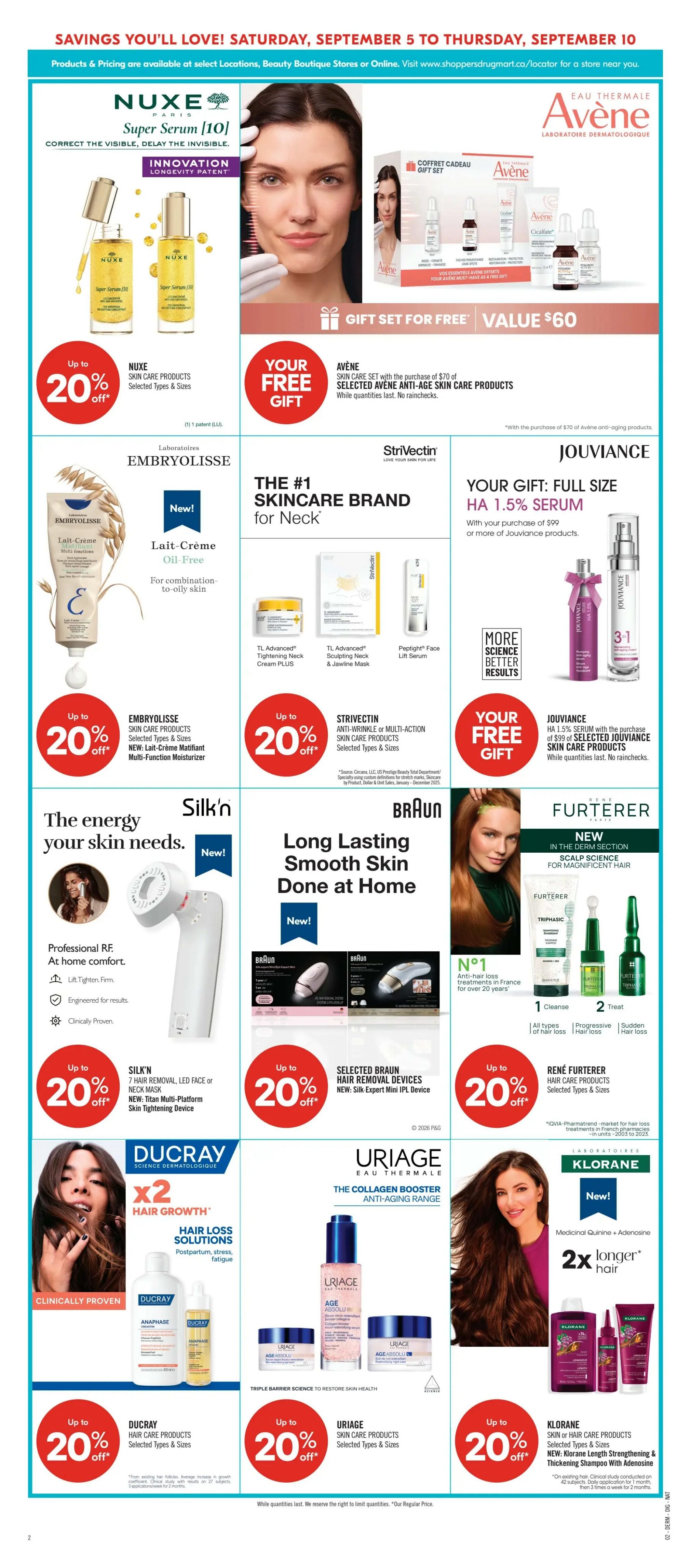 Shoppers Drug Mart (ON) Flyer September 5 to 10