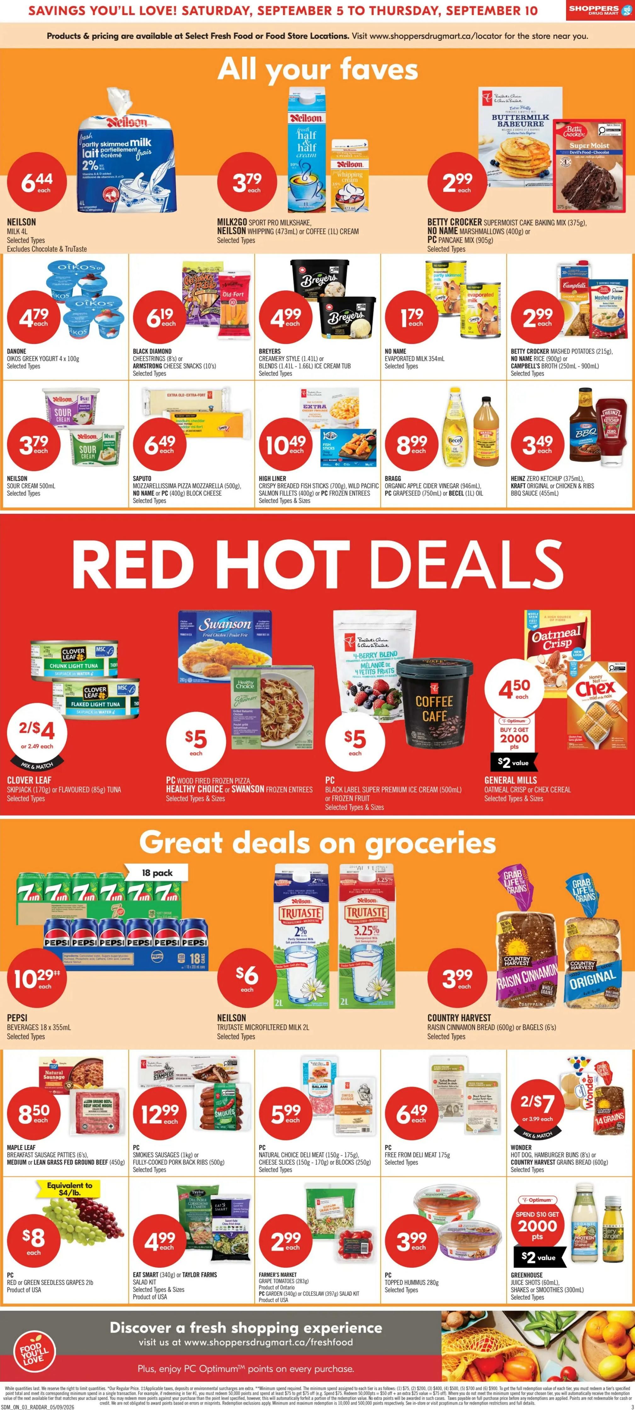 Shoppers Drug Mart (ON) Flyer September 5 to 10