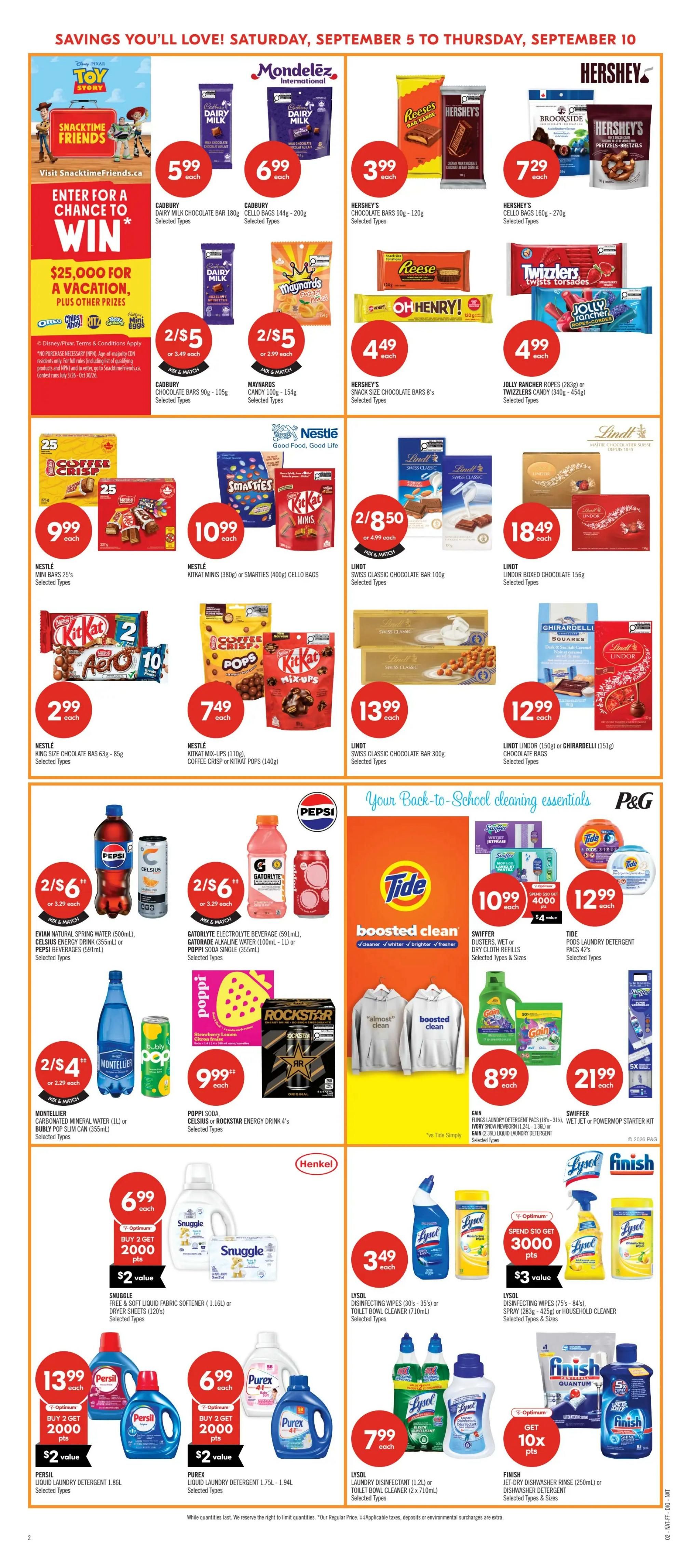 Shoppers Drug Mart (ON) Flyer September 5 to 10