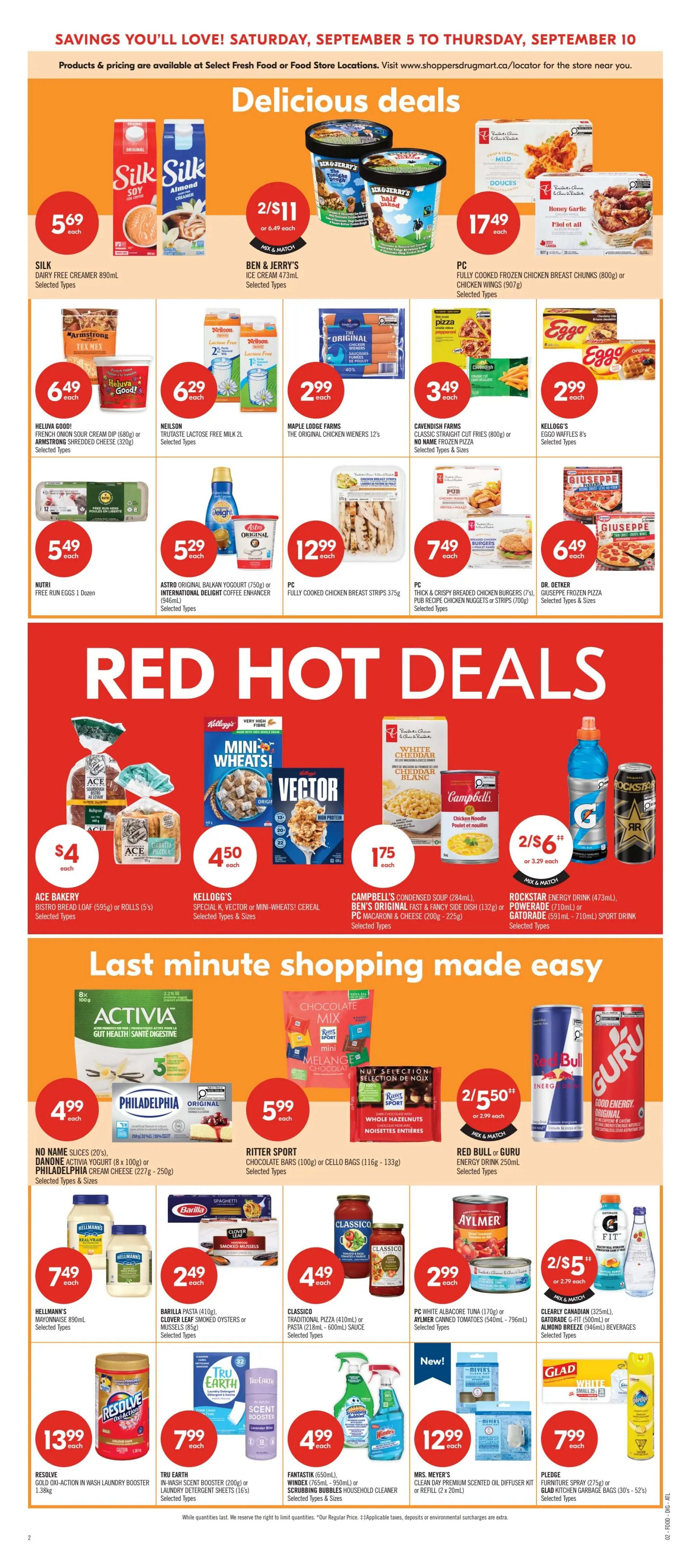 Shoppers Drug Mart (Atlantic) Flyer September 5 to 10