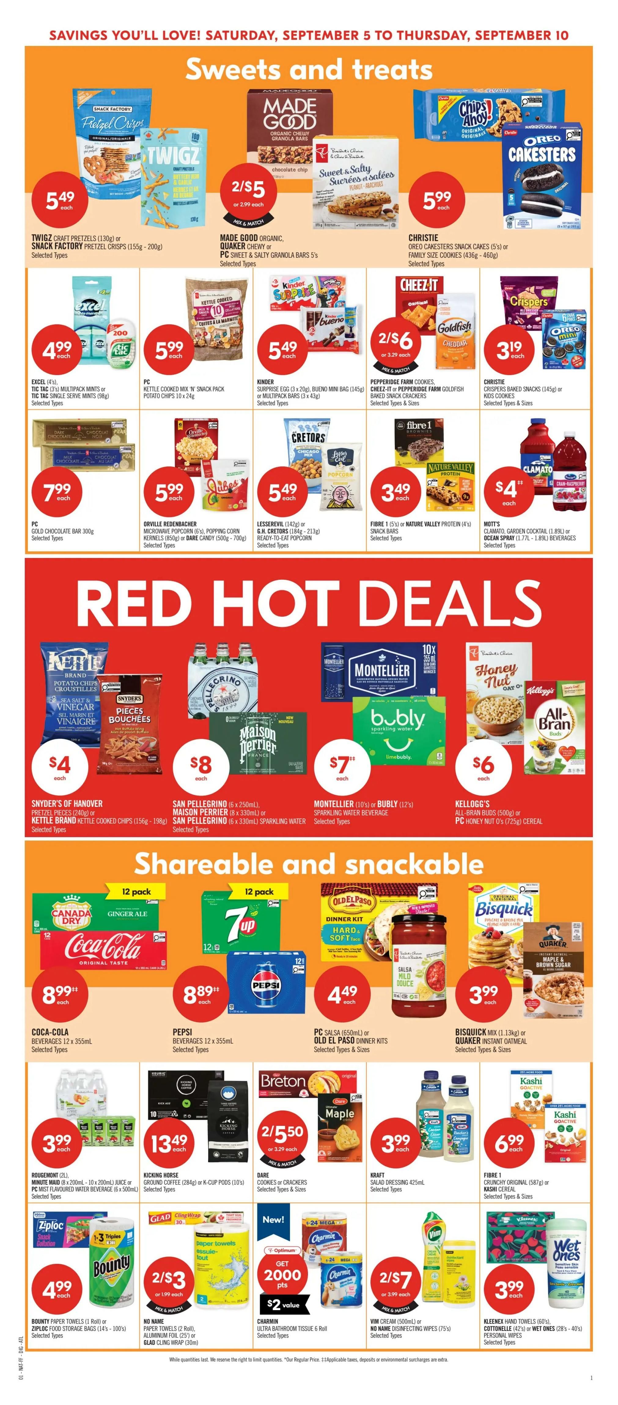 Shoppers Drug Mart (Atlantic) Flyer September 5 to 10