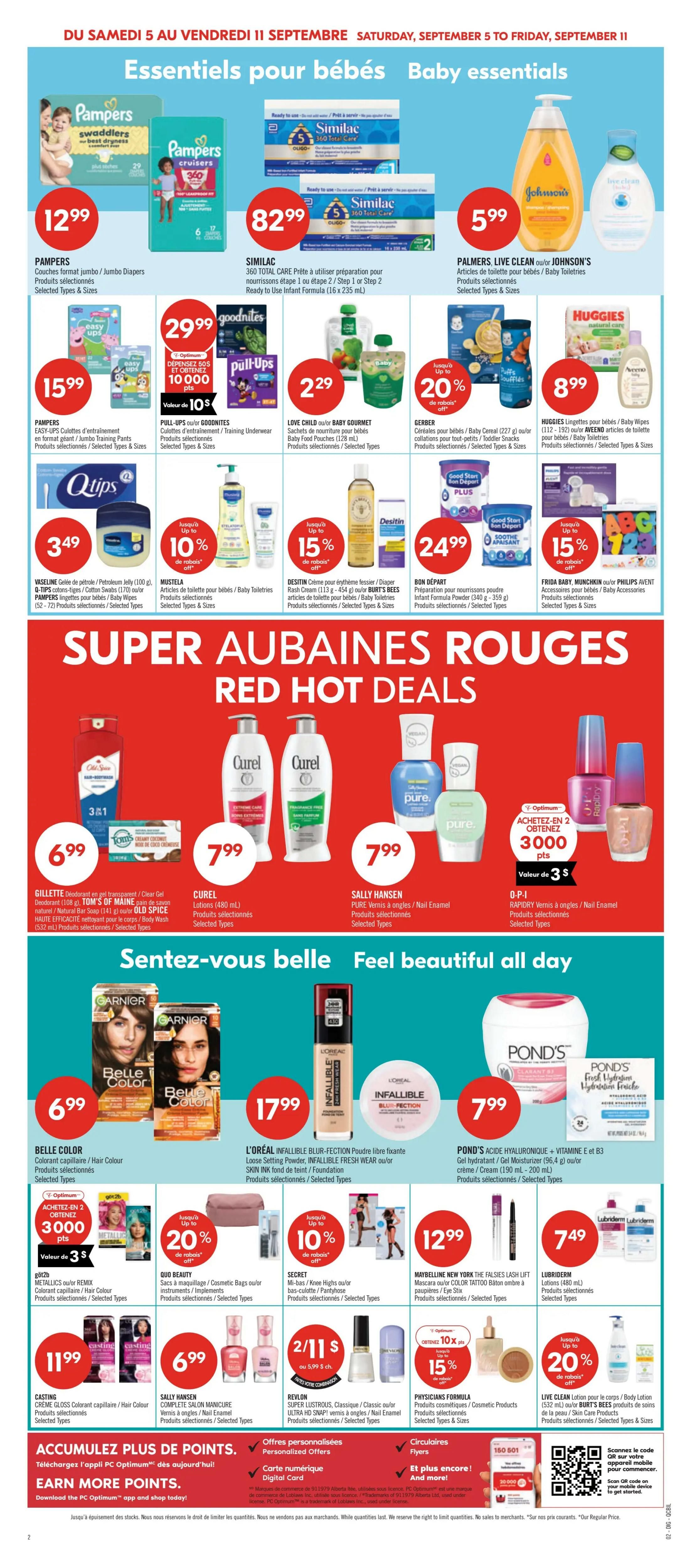 Pharmaprix Flyer September 5 to 10