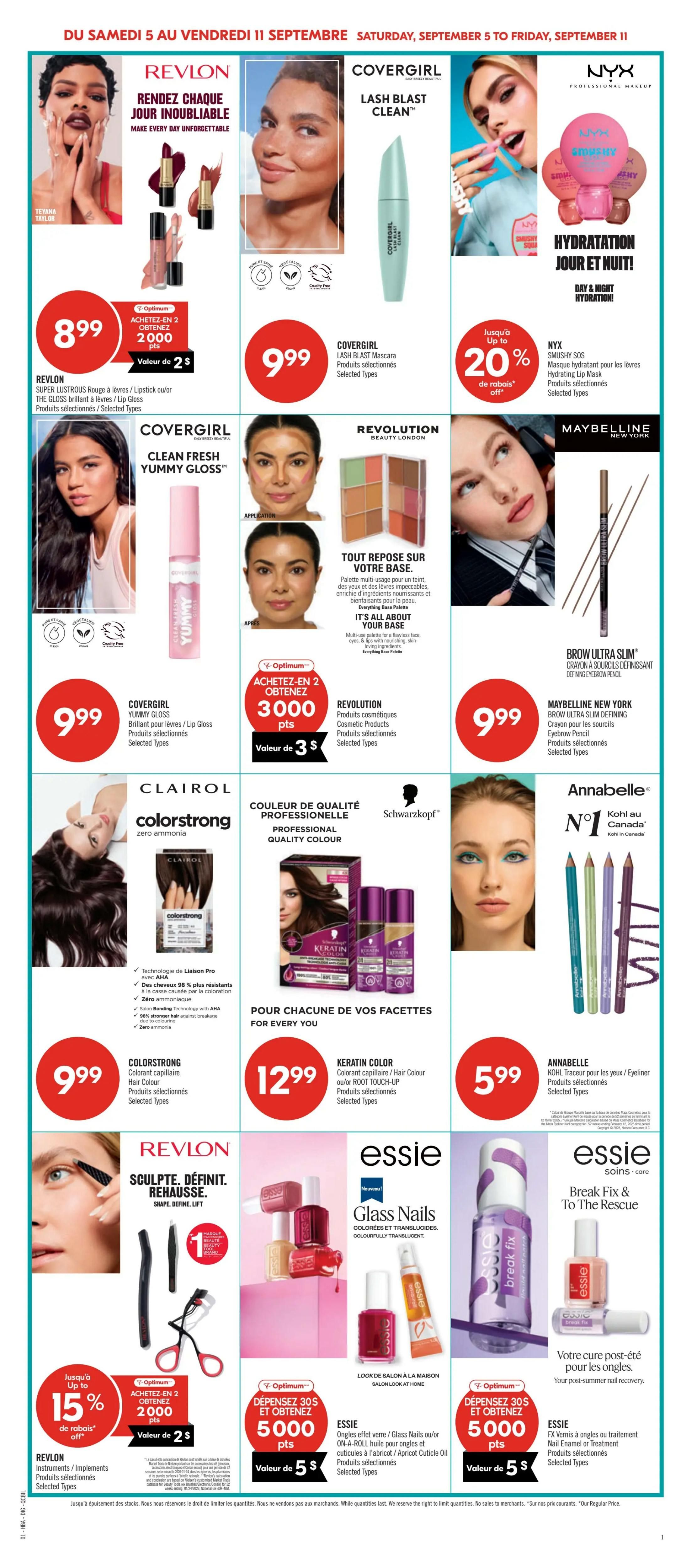 Pharmaprix Flyer September 5 to 10