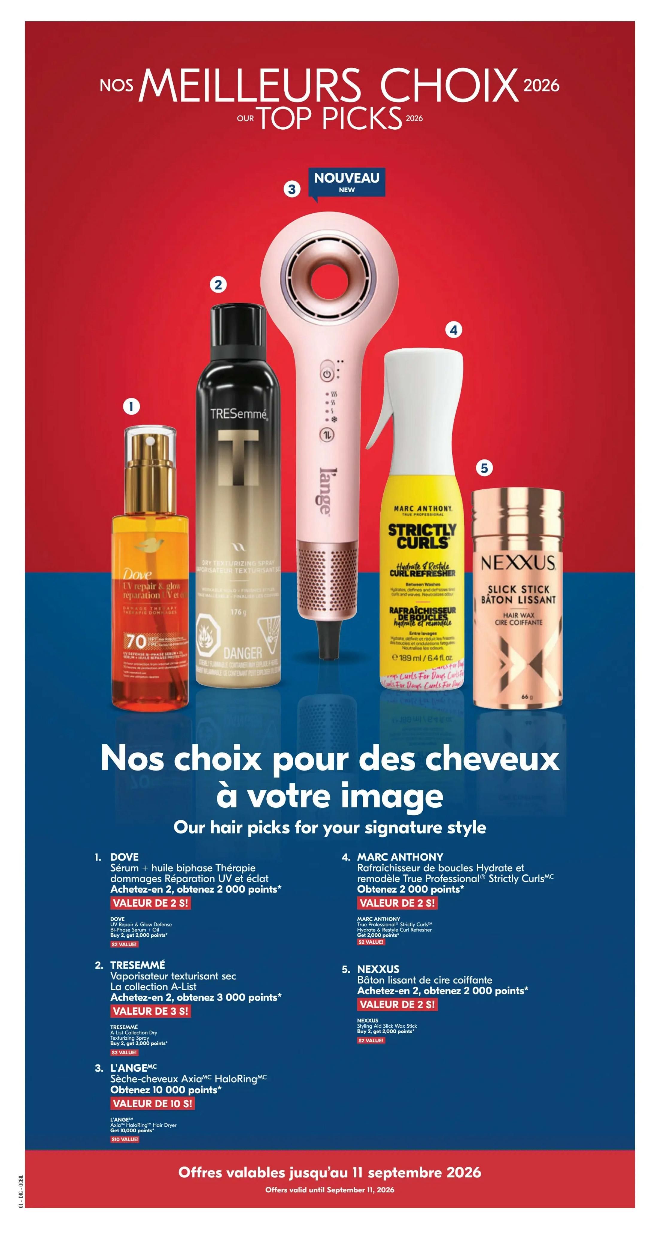 Pharmaprix Flyer September 5 to 10