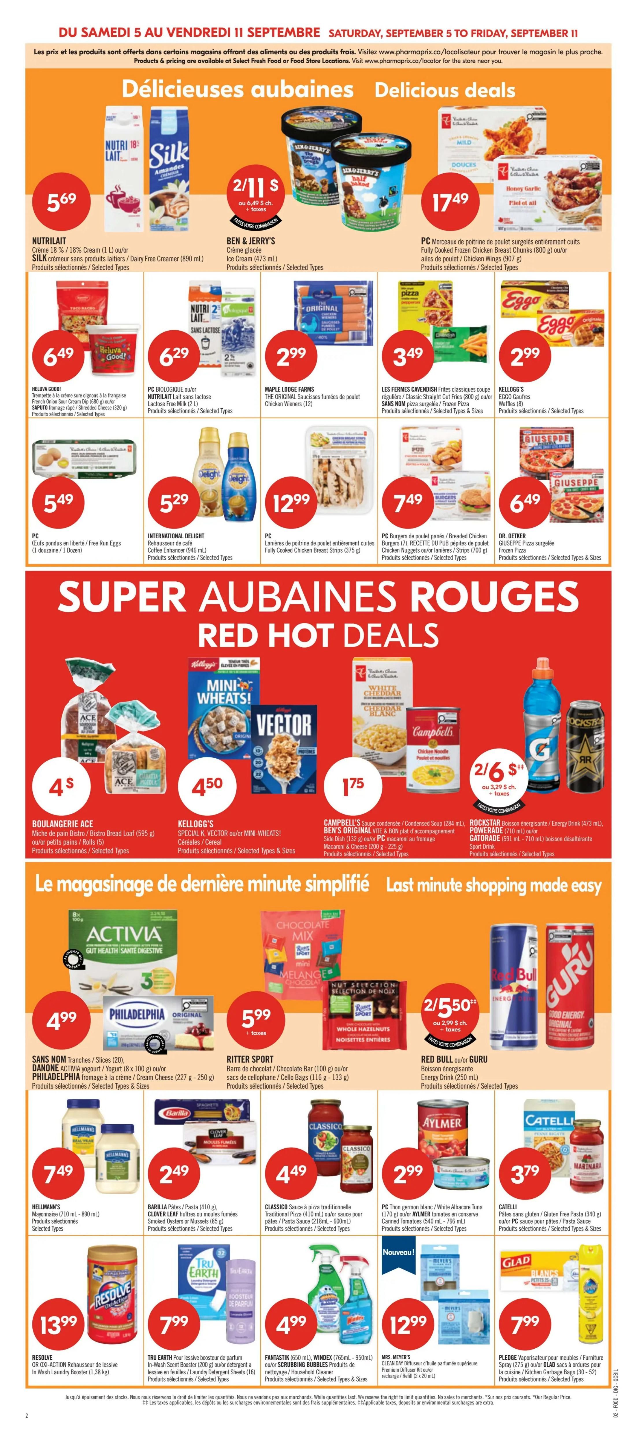Pharmaprix Flyer September 5 to 10