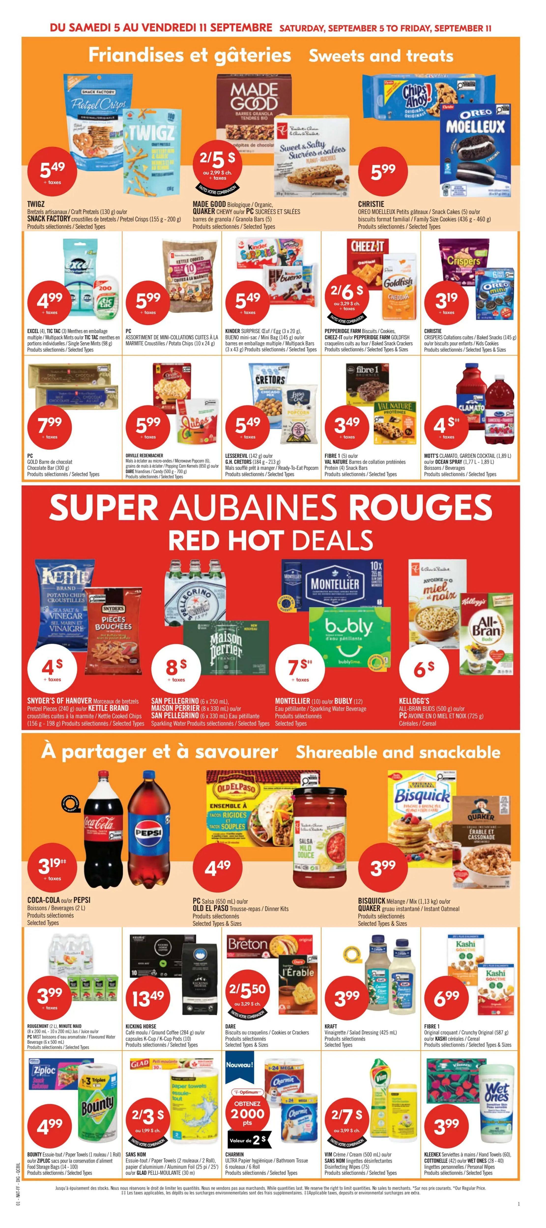 Pharmaprix Flyer September 5 to 10