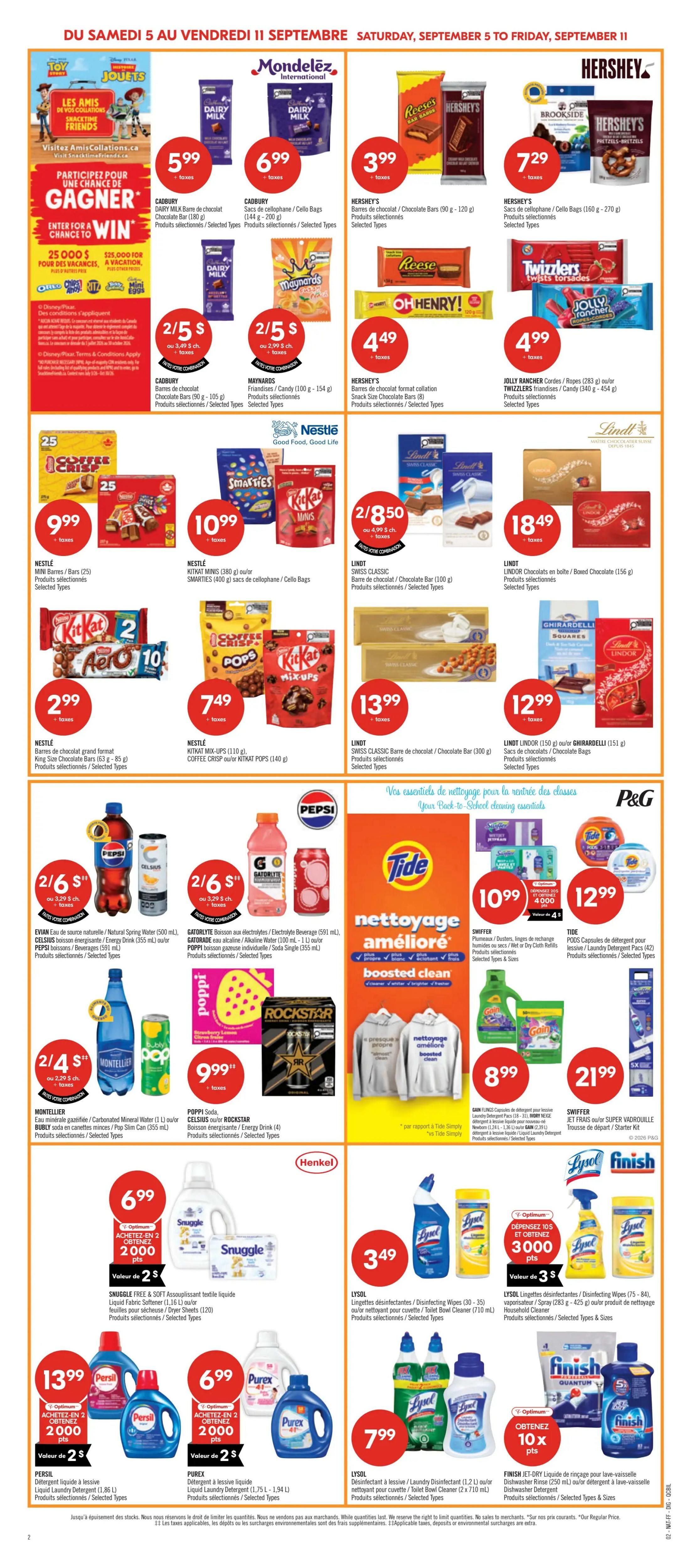 Pharmaprix Flyer September 5 to 10
