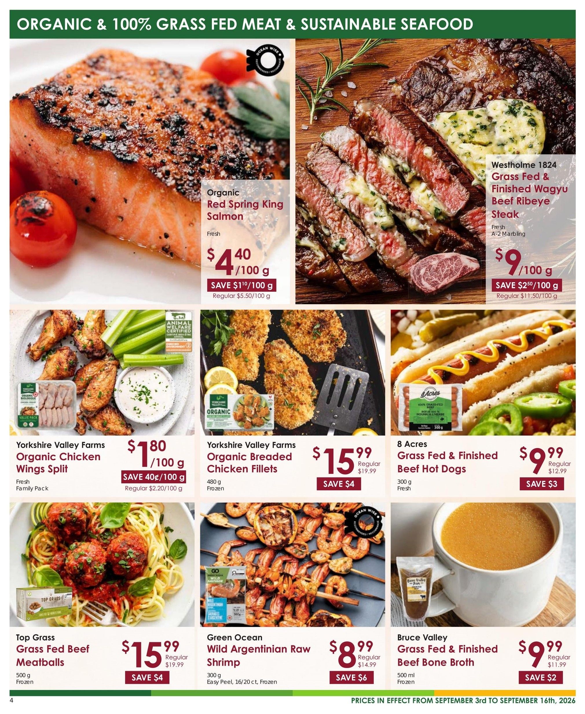 Nature's Emporium Flyer September 3 to 16
