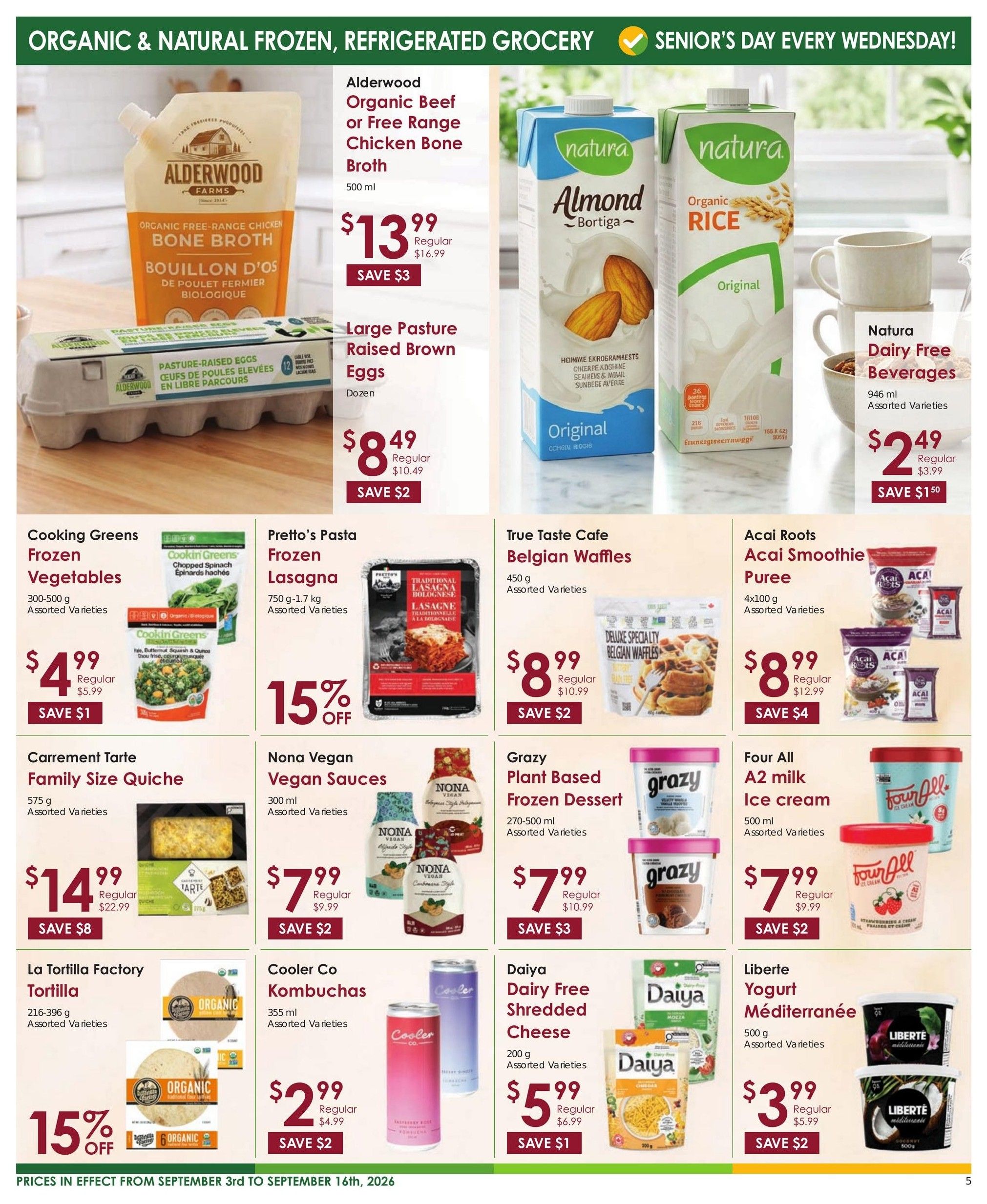 Nature's Emporium Flyer September 3 to 16