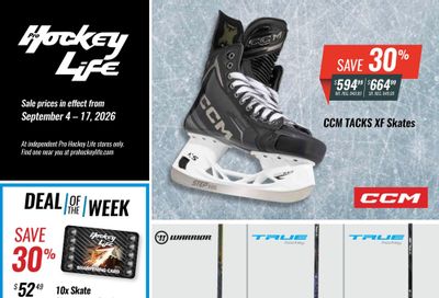 Pro Hockey Life Flyer September 4 to 17