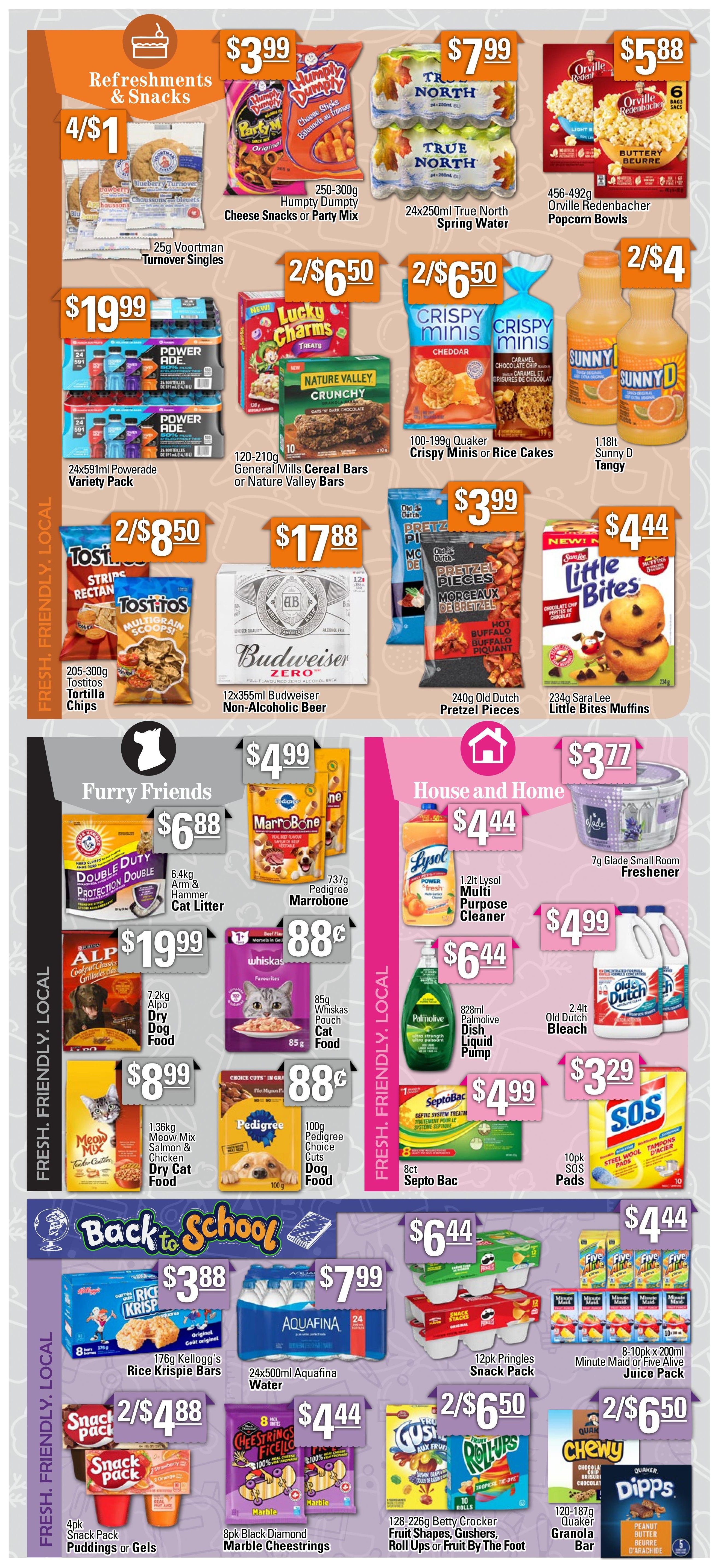 Powell's Supermarket Flyer September 3 to 9