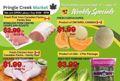 Pringle Creek Market Flyer September 3 to 9