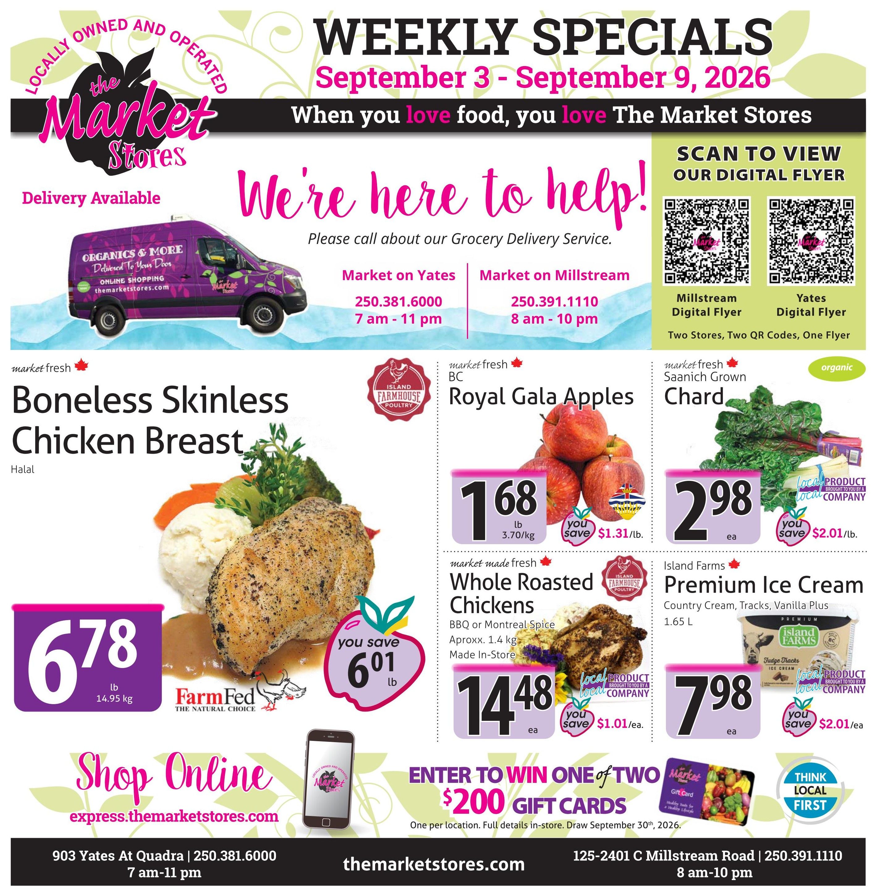 The Market Stores Flyer September 3 to 9
